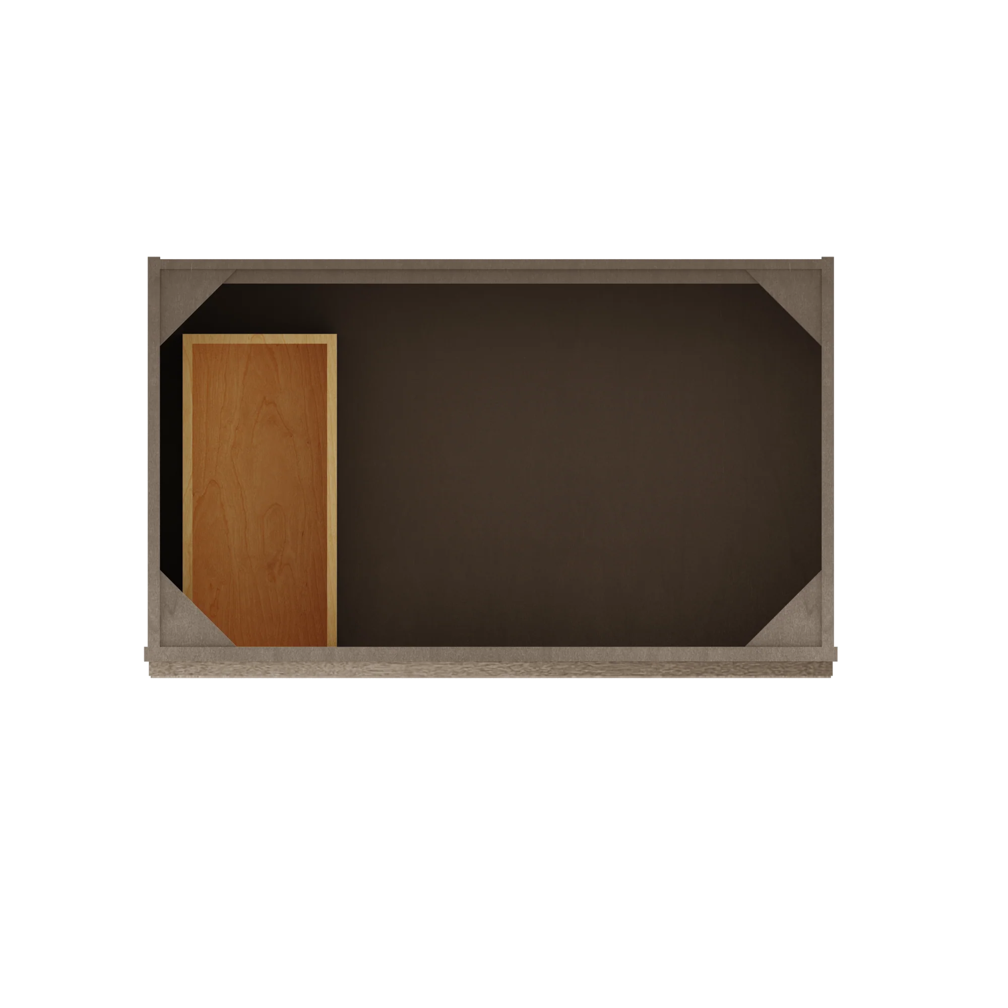 Vanity Sink Base Cabinet with Left Drawers 36 W x 21 D x 34 H - Milan Slate - Image 7