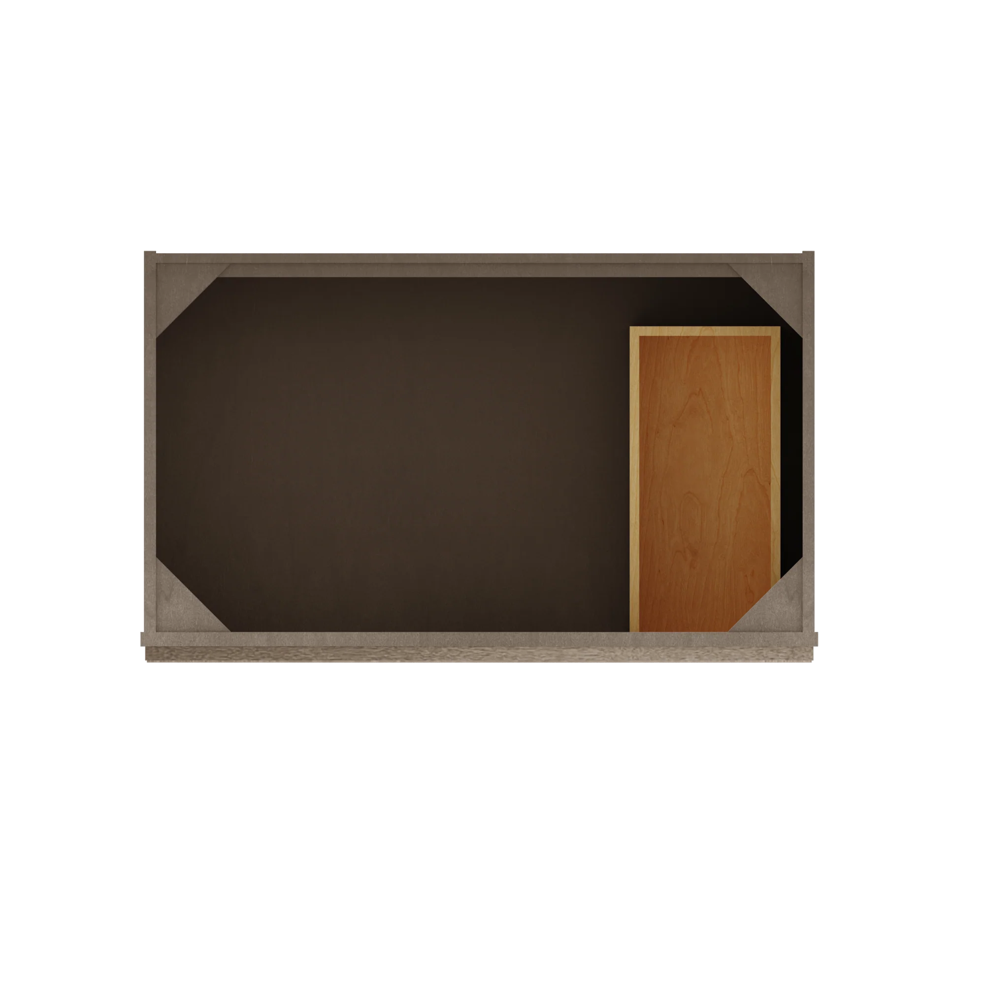 Vanity Sink Base Cabinet with Right Drawers 36 W x 21 D x 34 H - Milan Slate - Image 7