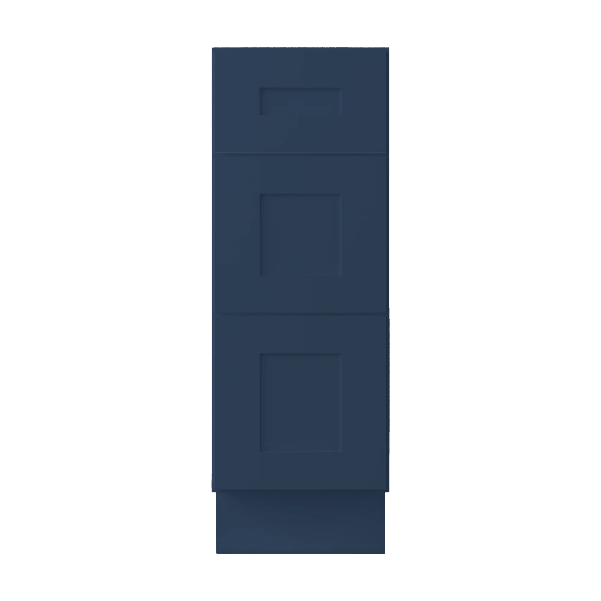 Vanity Drawer Base Cabinet VDB1221345 Danbury Blue LessCare 12 in. width 34.5 in. height 21 in. depth