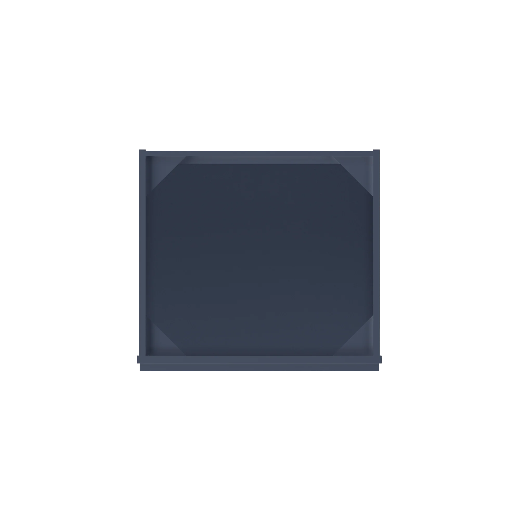 24 in. W x 34.5 in. H x 21 in. D Vanity Sink Base Cabinet VSB2421345 Danbury Blue LessCare - Image 7