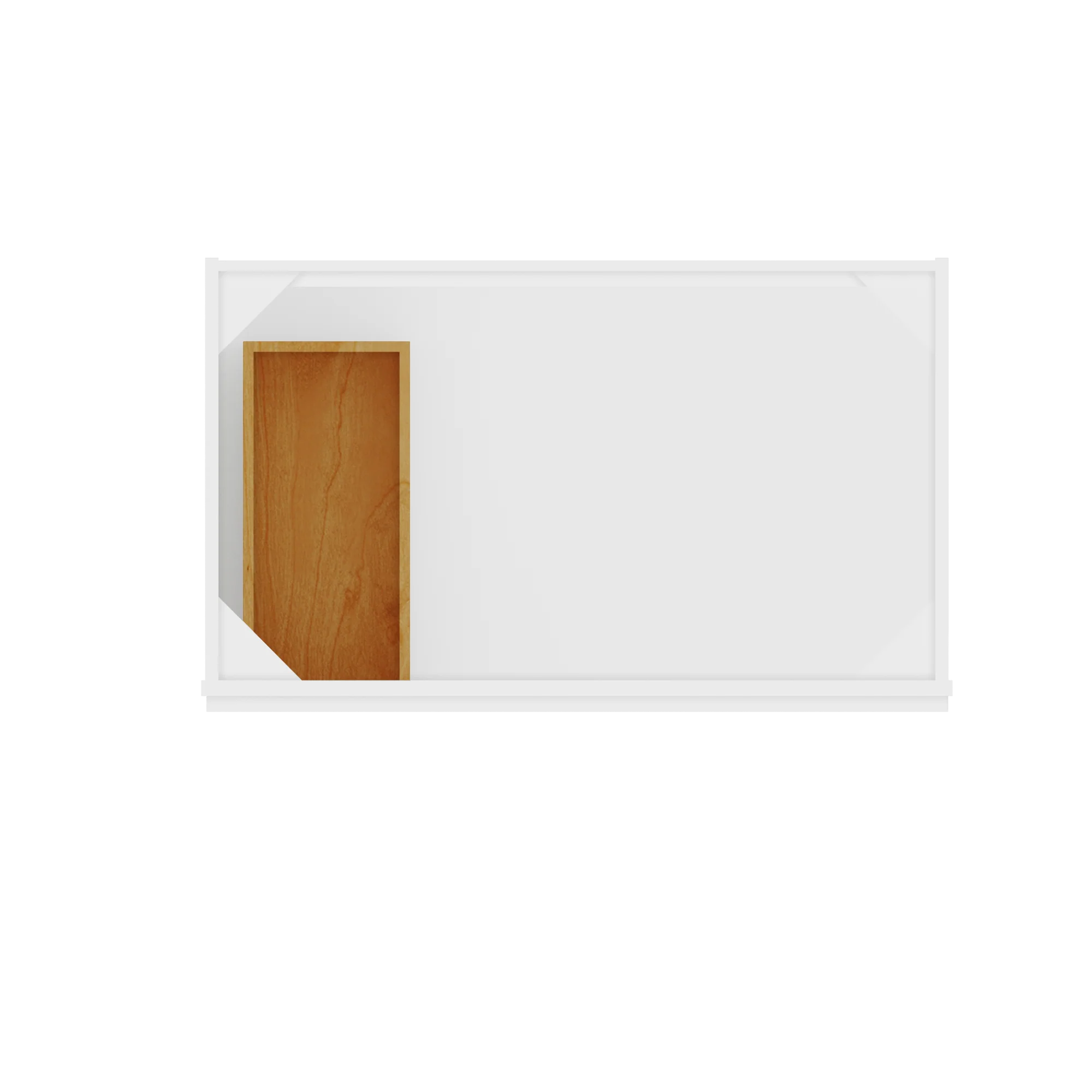 36 W x 21 D x 34.5 H Vanity Sink Base Cabinet - Alpina White - Image 7