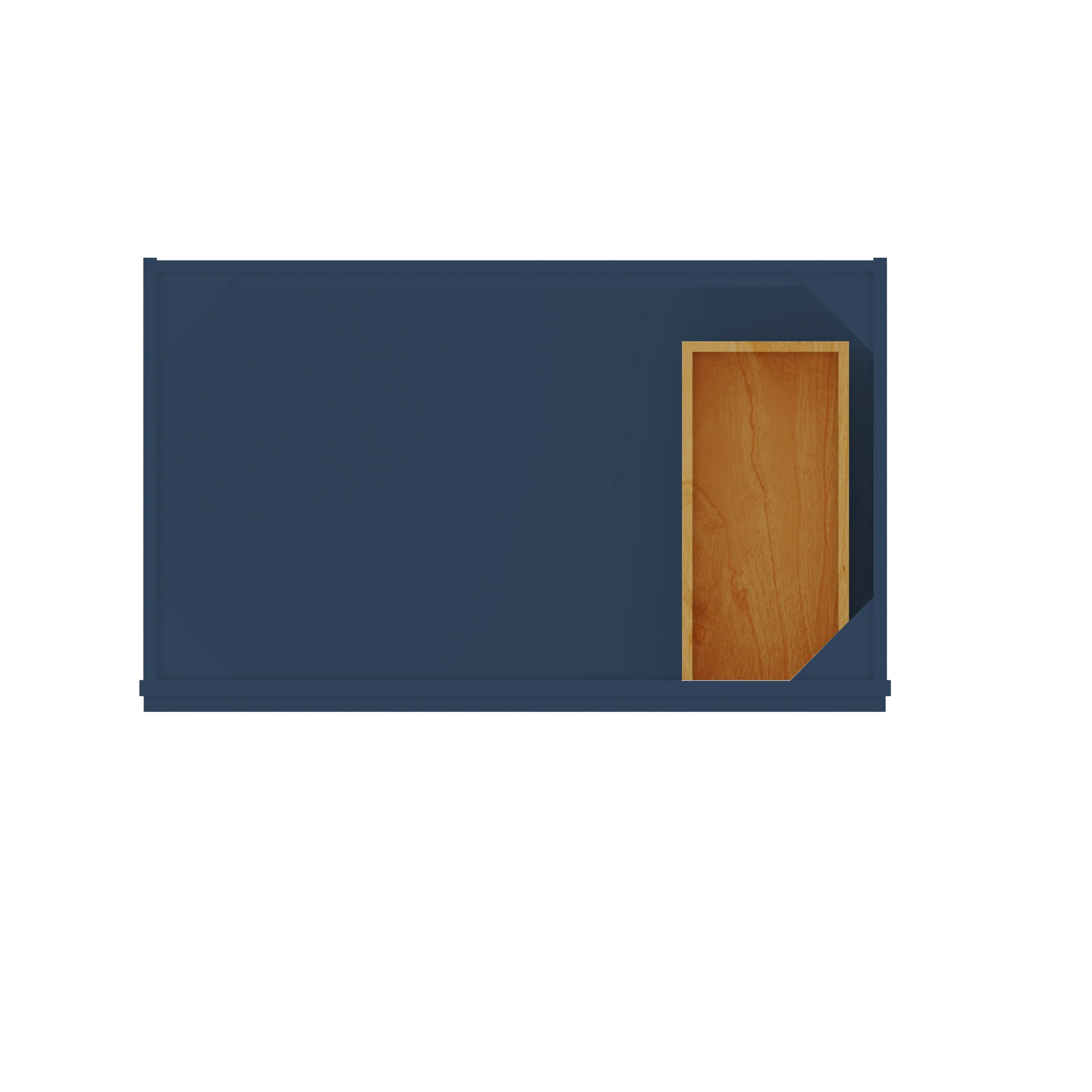 Vanity Sink Base Cabinet with Left Drawers 36 Inch Wide x 21 Inch Deep x 34 1/2 Inch High Danbury Blue Series - Image 7