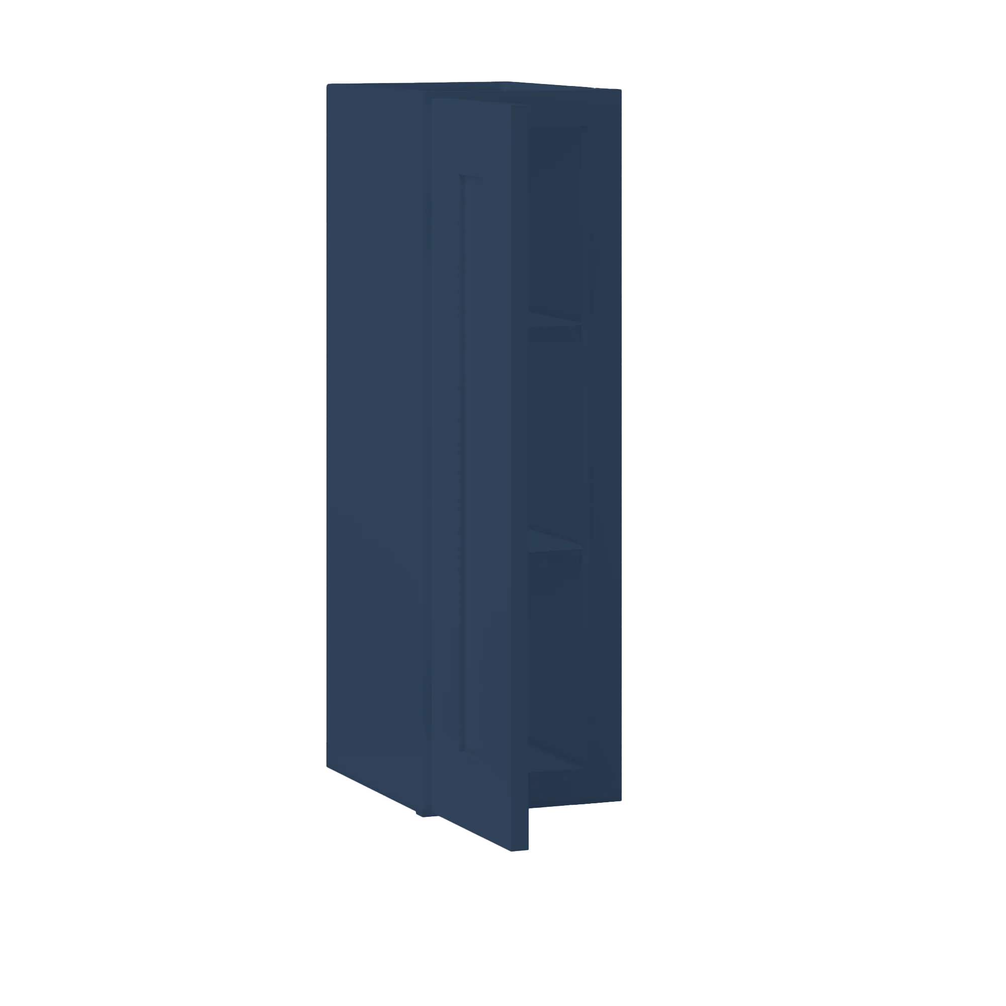 Wall Kitchen Cabinet W0930 Danbury Blue LessCare 9 in. width 30 in. height 12 in. depth - Image 4