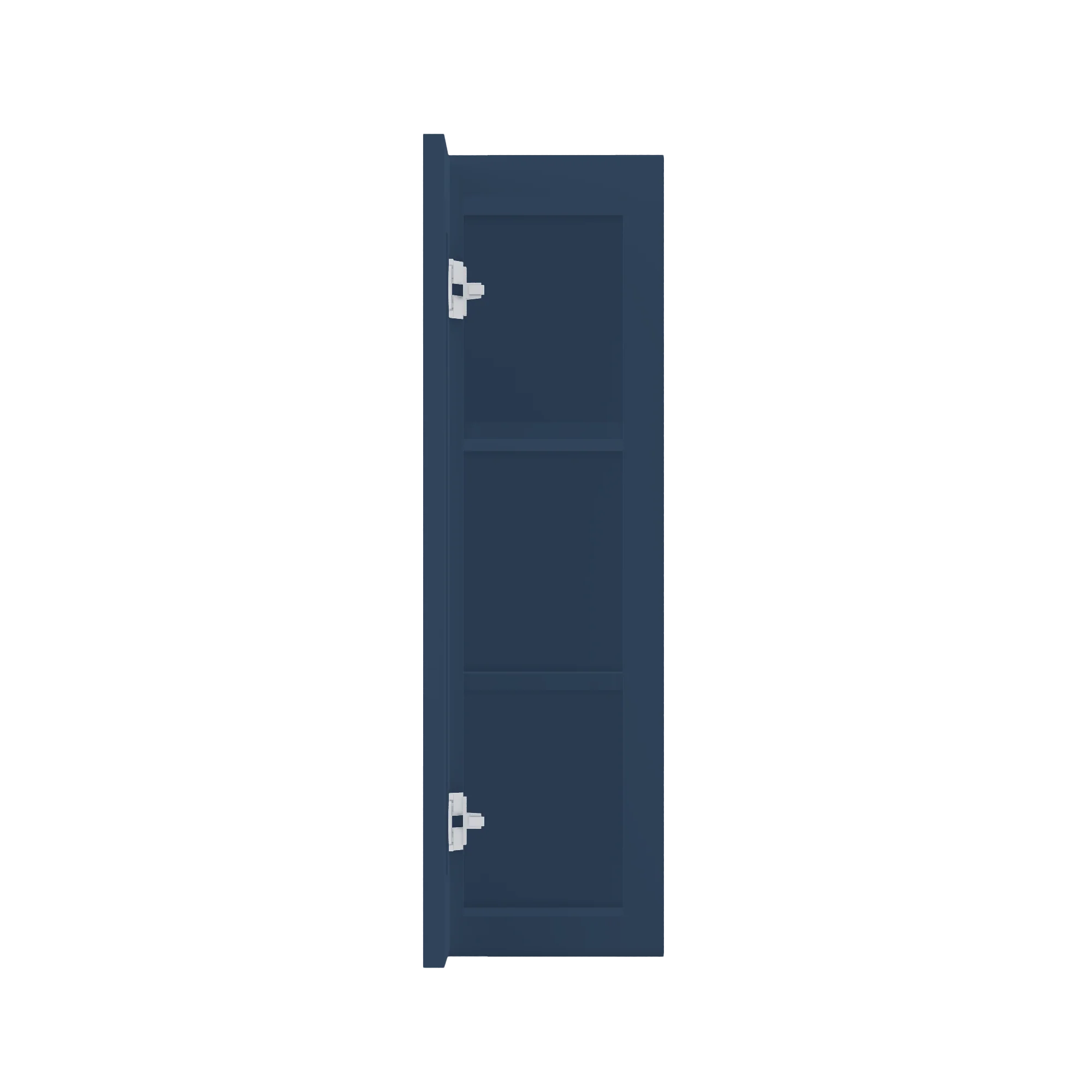 Wall Kitchen Cabinet W0930 Danbury Blue LessCare 9 in. width 30 in. height 12 in. depth - Image 5