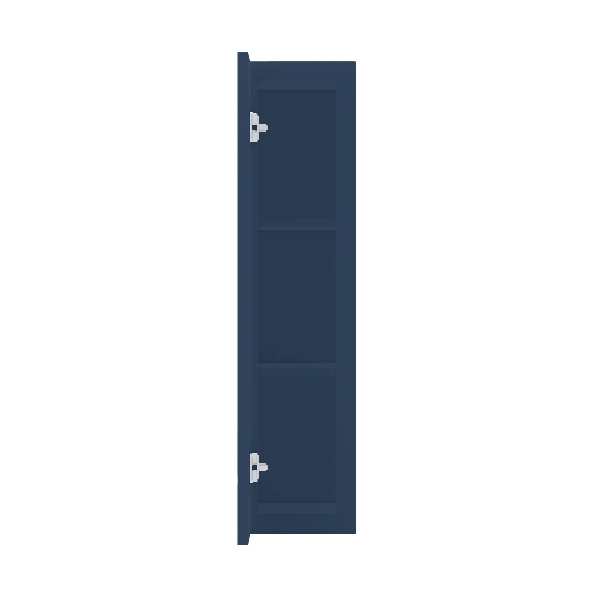 Wall Kitchen Cabinet W0936 Danbury Blue LessCare 9 in. width 36 in. height 12 in. depth - Image 5