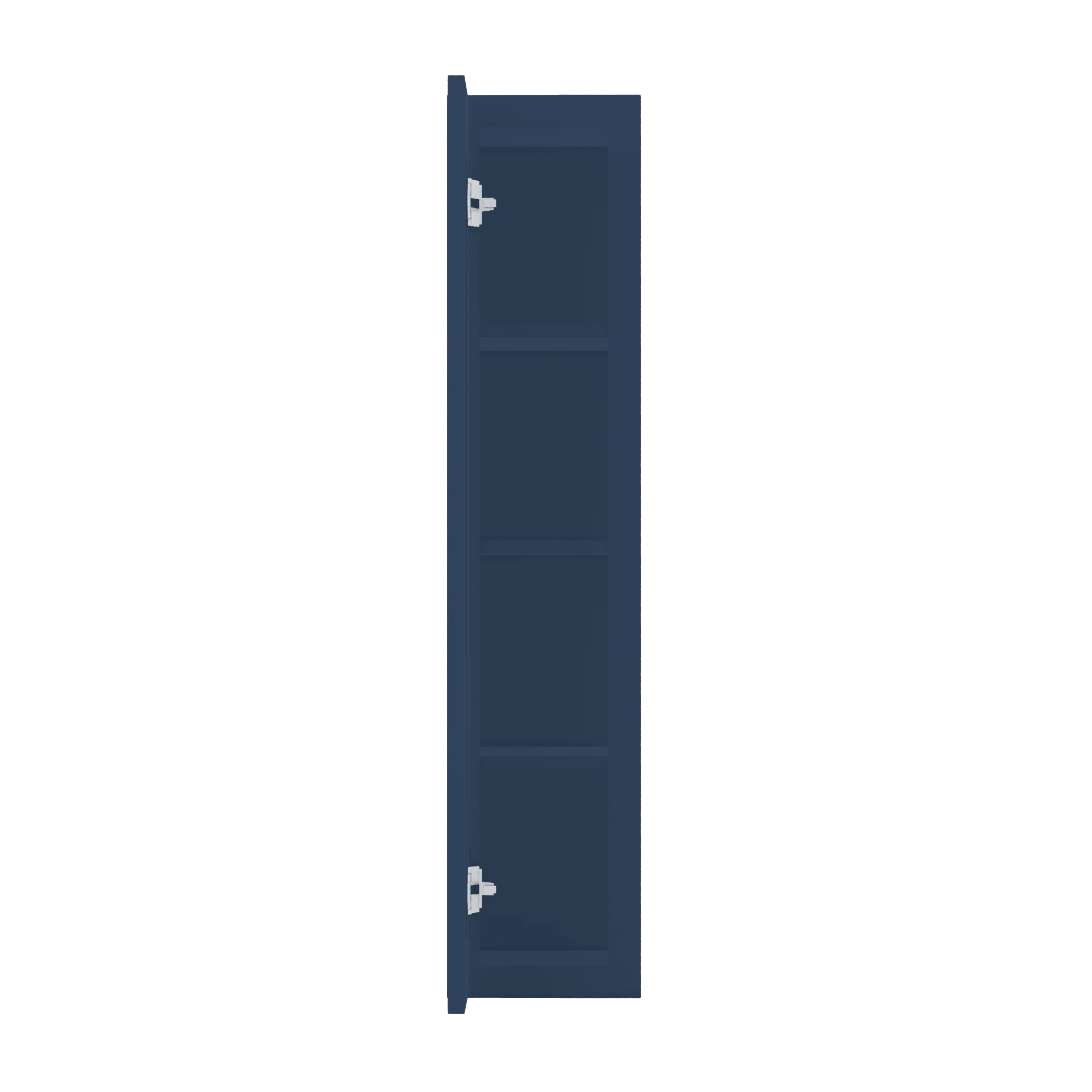 Wall Kitchen Cabinet W0942 Danbury Blue LessCare 9 in. width 42 in. height 12 in. depth - Image 5