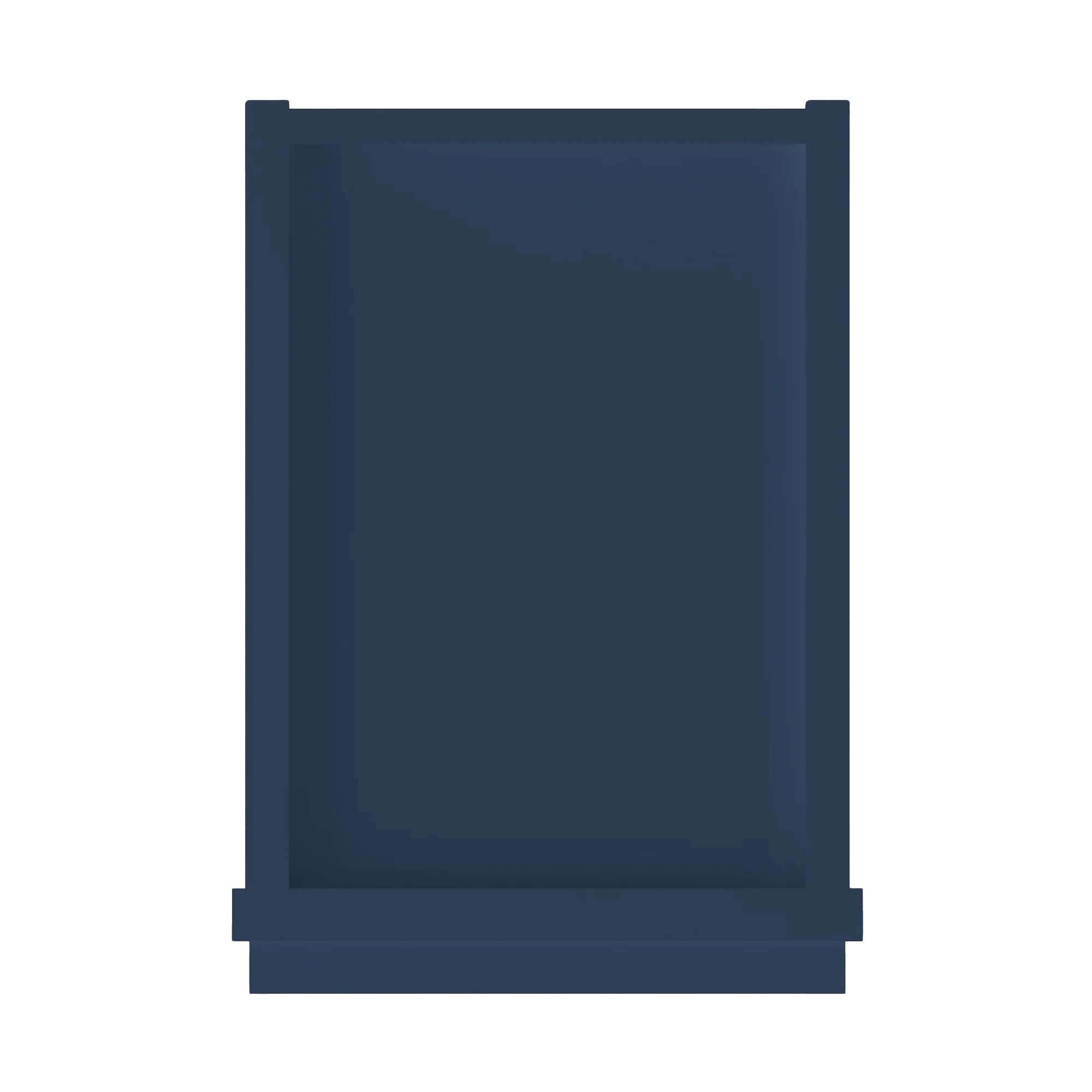Wall Kitchen Cabinet W0942 Danbury Blue LessCare 9 in. width 42 in. height 12 in. depth - Image 6