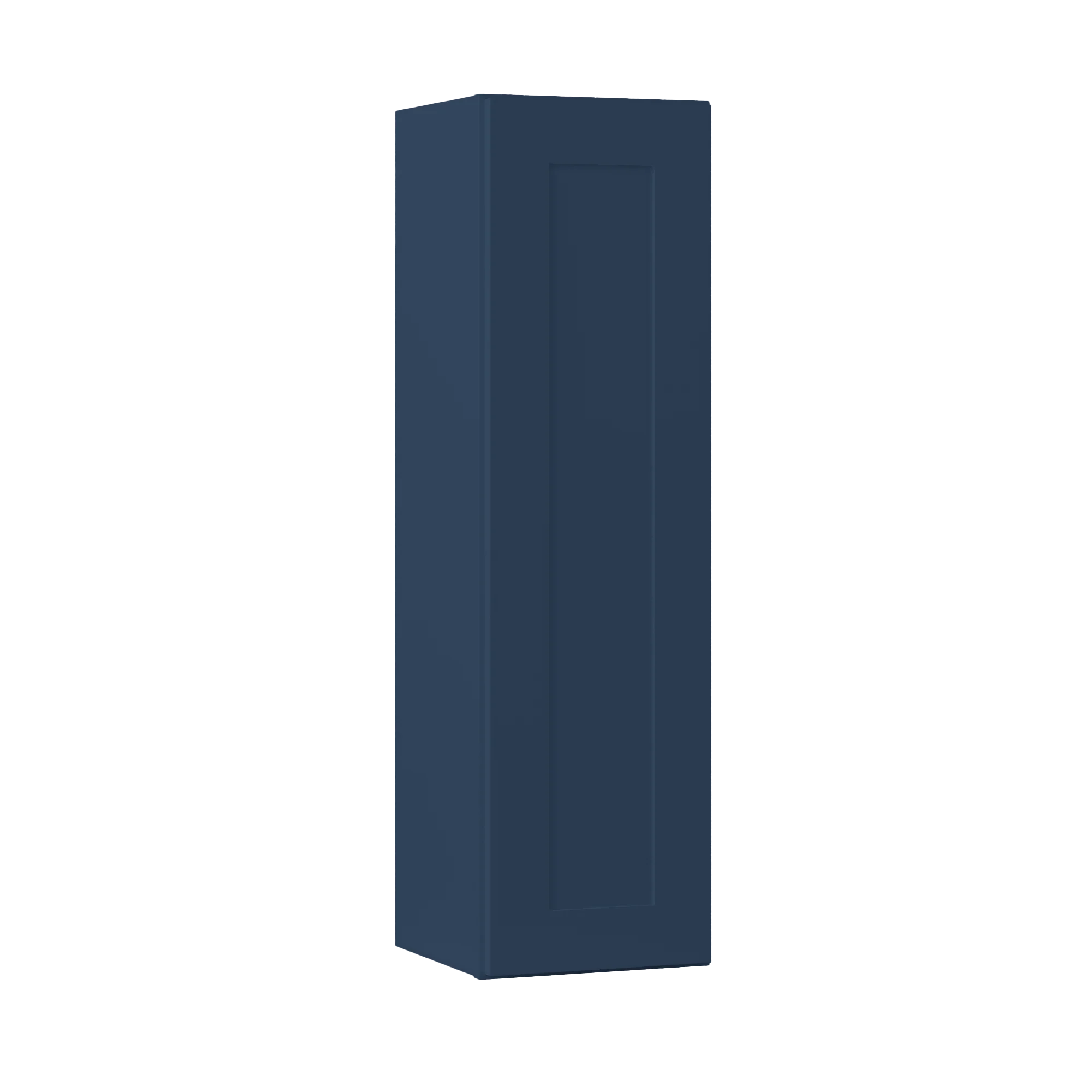 Wall Kitchen Cabinet W1242 Danbury Blue LessCare 12 in. width 42 in. height 12 in. depth - Image 2