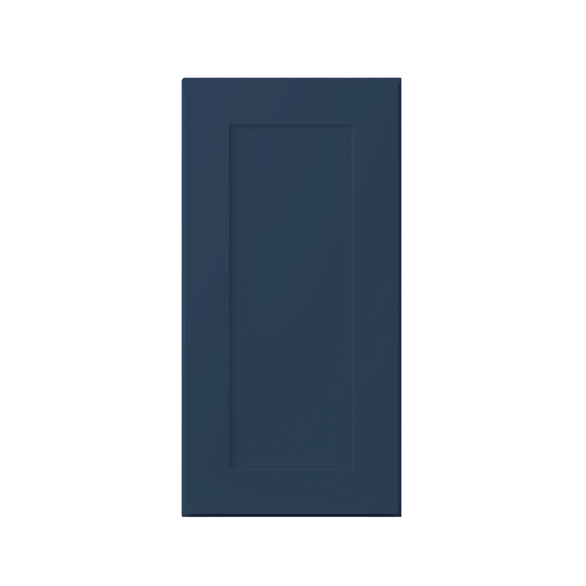 Wall Kitchen Cabinet W1530 Danbury Blue LessCare 15 in. width 30 in. height 12 in. depth - Image 3