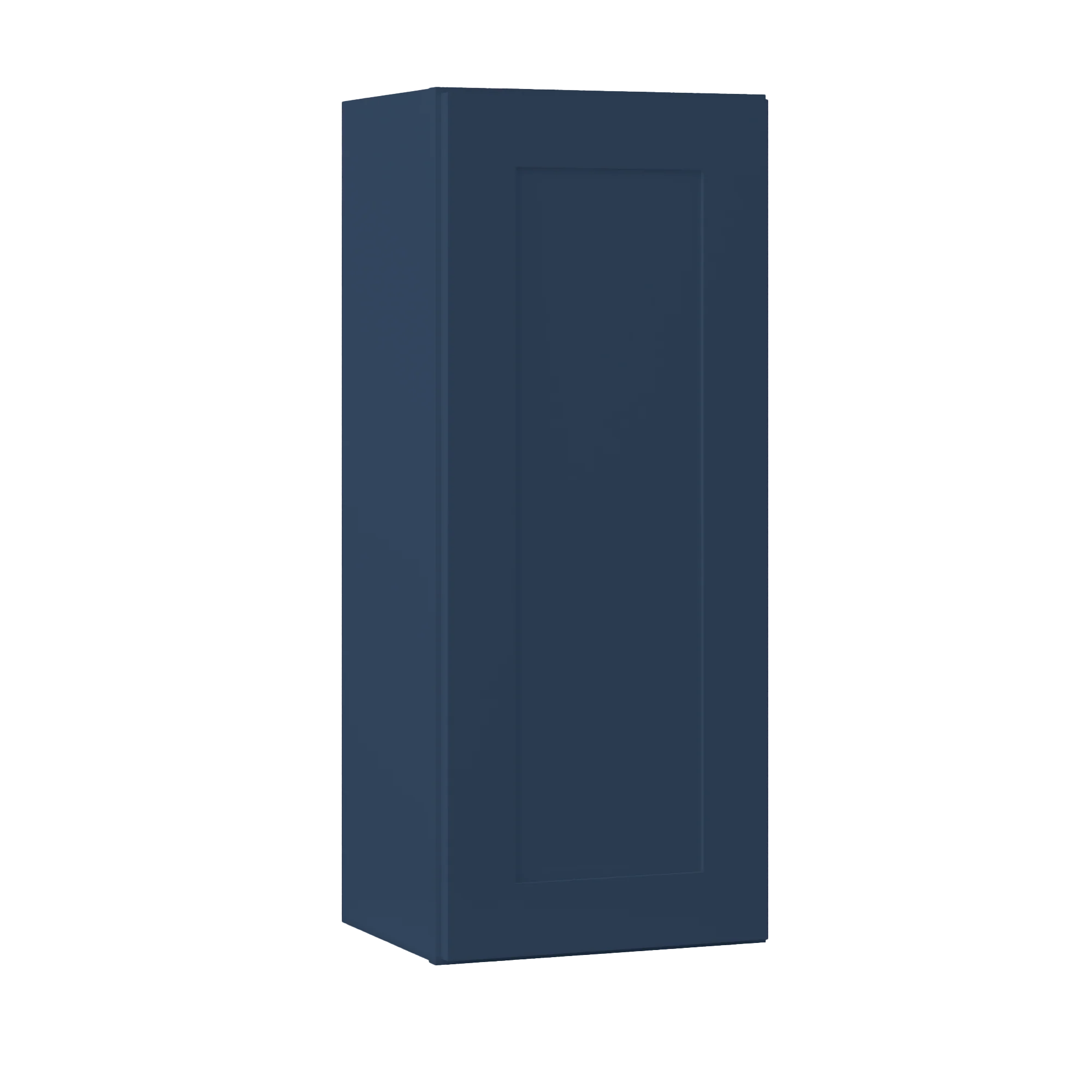 Wall Kitchen Cabinet W1536 Danbury Blue LessCare 15 in. width 36 in. height 12 in. depth - Image 2