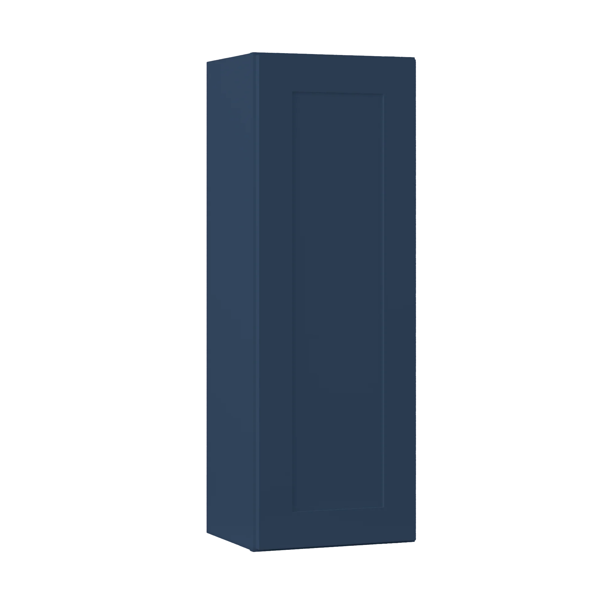 Wall Kitchen Cabinet W1542 Danbury Blue LessCare 15 in. width 42 in. height 12 in. depth - Image 2