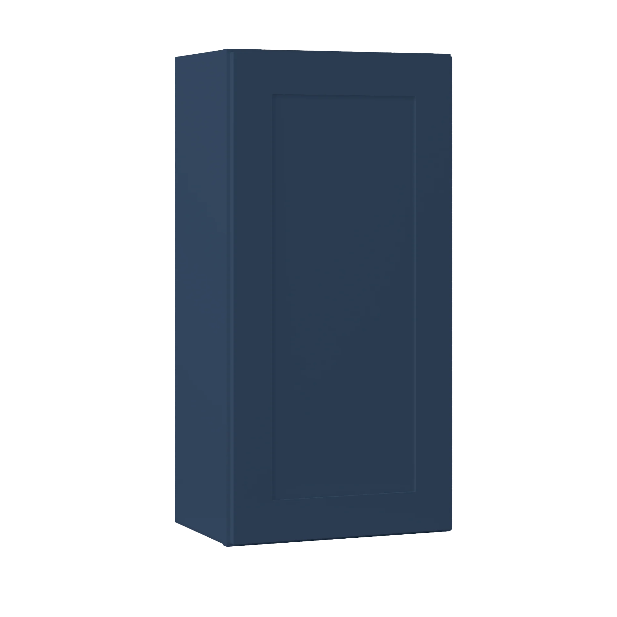Wall Kitchen Cabinet W1836 Danbury Blue LessCare 18 in. width 36 in. height 12 in. depth - Image 2