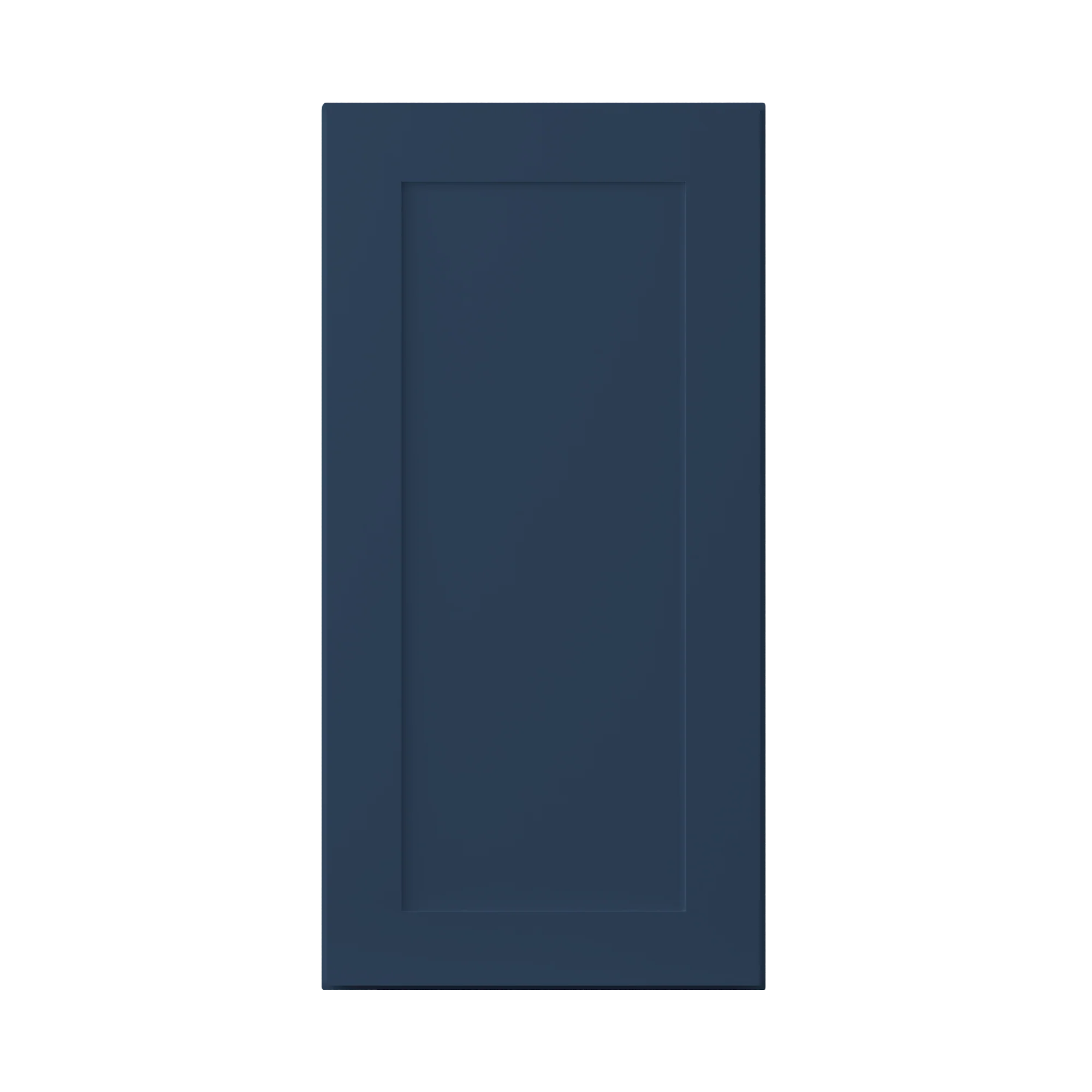 Wall Kitchen Cabinet W1836 Danbury Blue LessCare 18 in. width 36 in. height 12 in. depth - Image 3