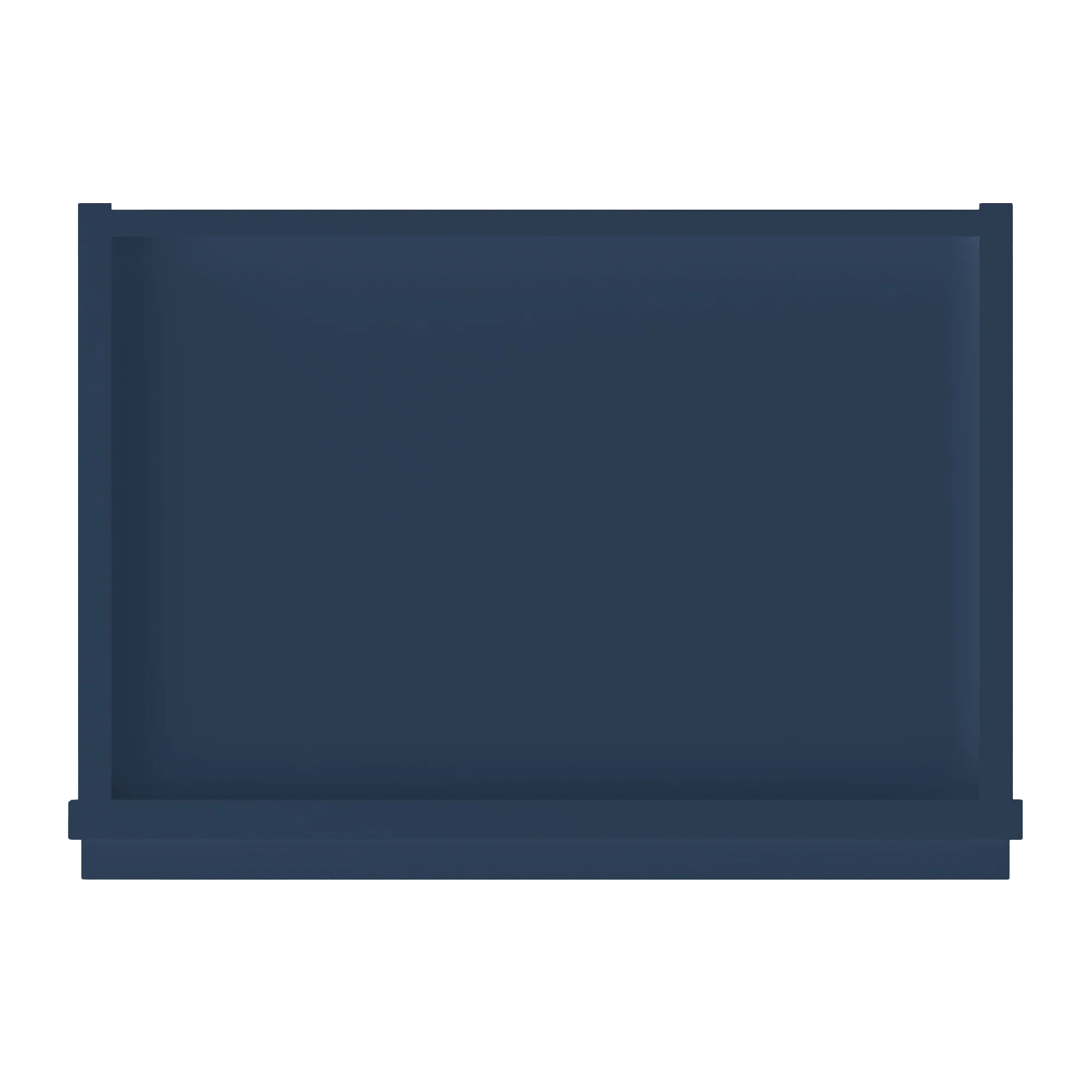 Wall Kitchen Cabinet W1836 Danbury Blue LessCare 18 in. width 36 in. height 12 in. depth - Image 6