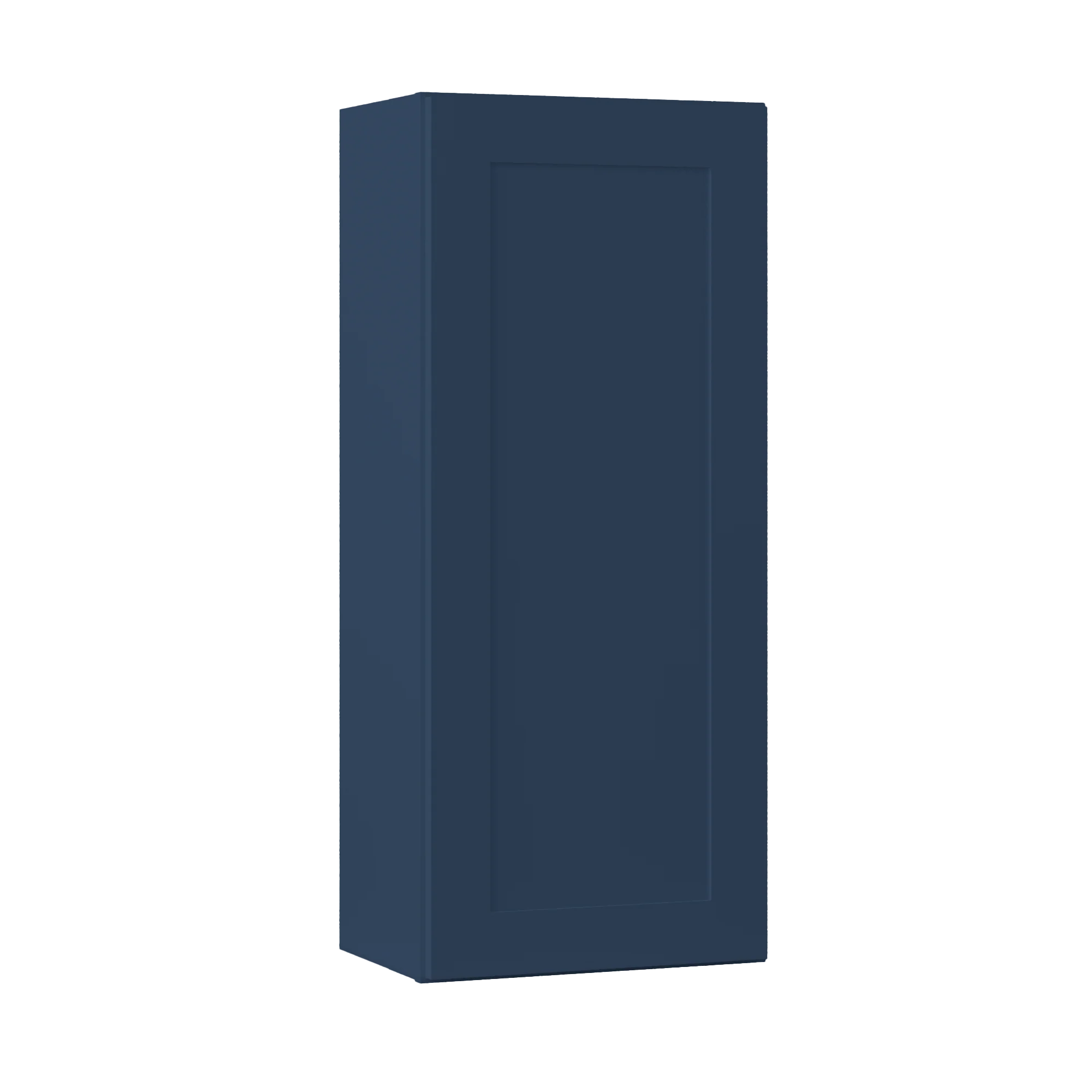 Wall Kitchen Cabinet W1842 Danbury Blue LessCare 18 in. width 42 in. height 12 in. depth - Image 2
