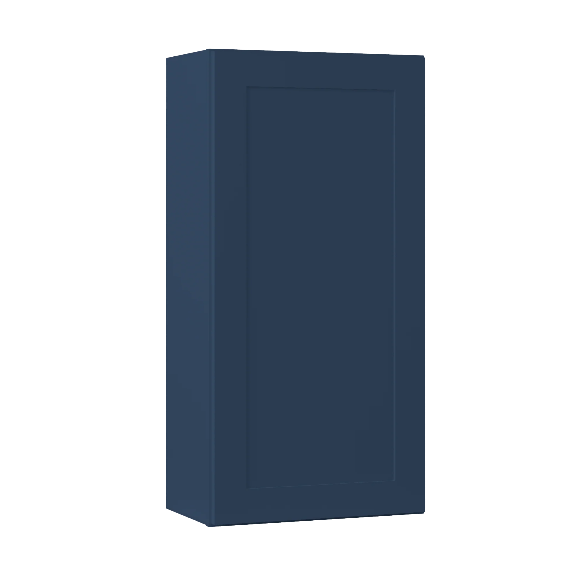 Wall Kitchen Cabinet W2142 Danbury Blue LessCare 21 in. width 42 in. height 12 in. depth - Image 2