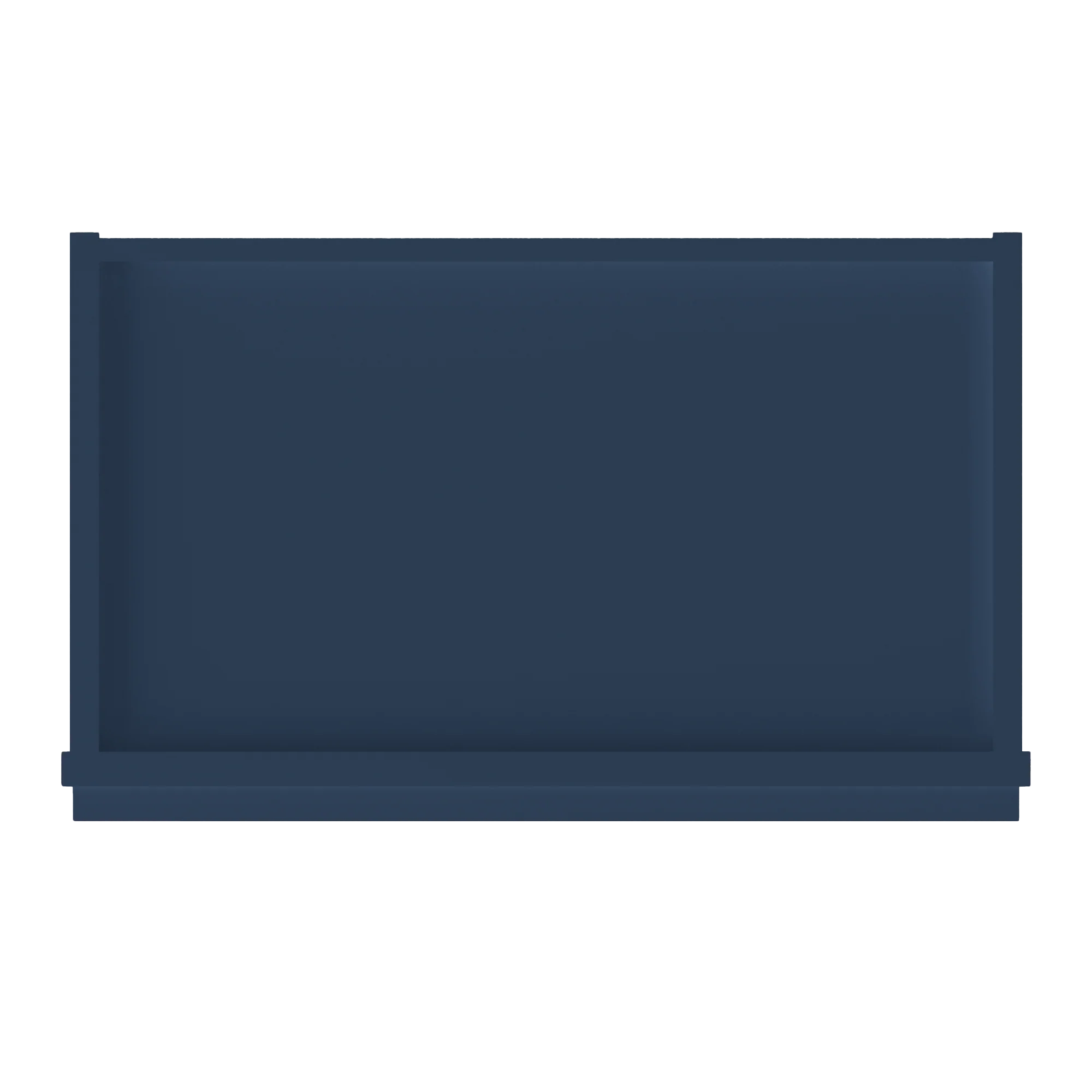 Wall Kitchen Cabinet W2142 Danbury Blue LessCare 21 in. width 42 in. height 12 in. depth - Image 6