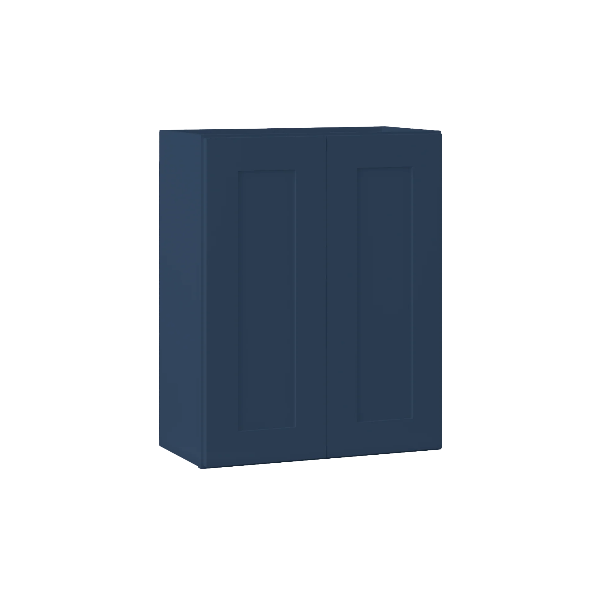 Wall Kitchen Cabinet W2430 Danbury Blue LessCare 24 in. width 30 in. height 12 in. depth - Image 2