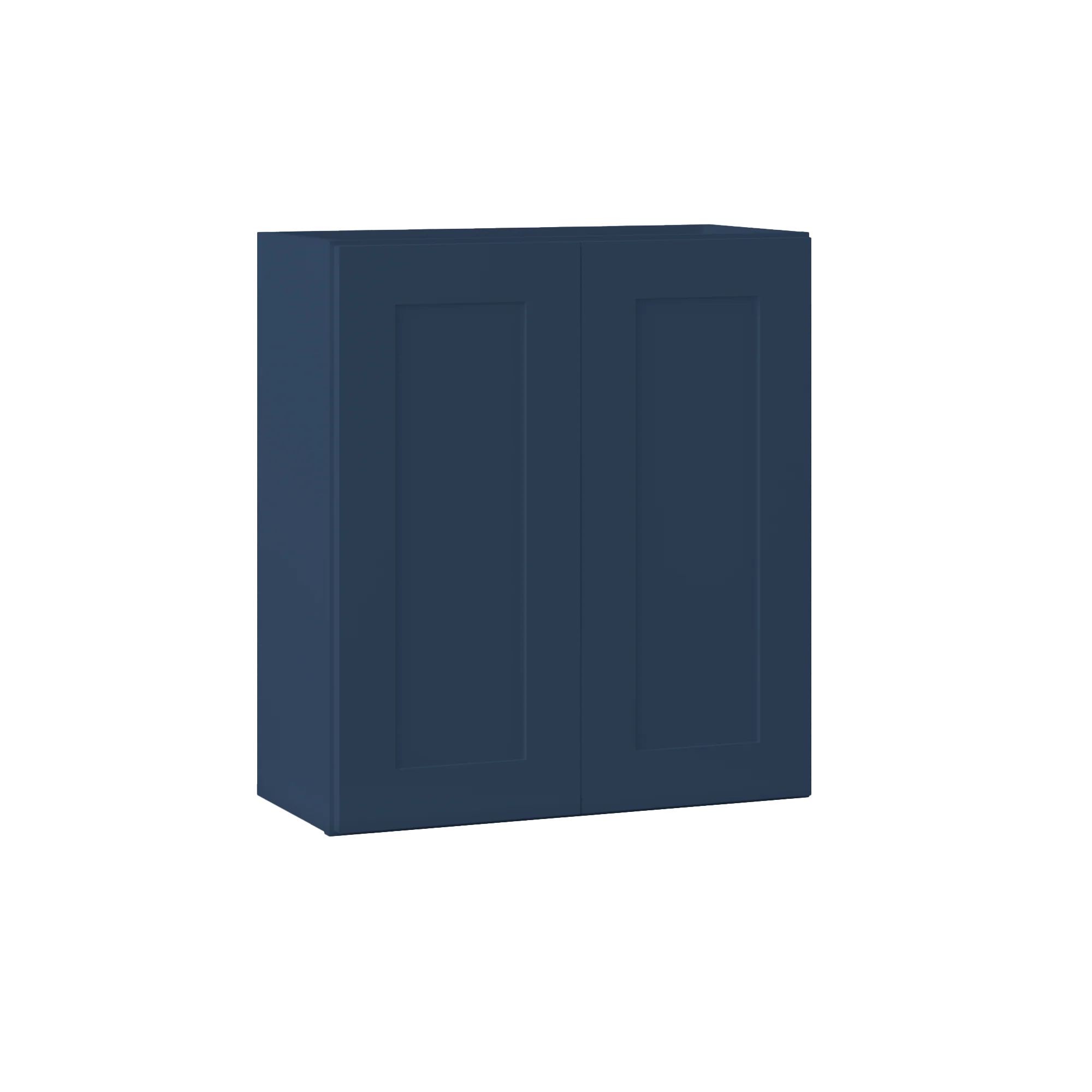 Wall Kitchen Cabinet W2730 Danbury Blue LessCare 27 in. width 30 in. height 12 in. depth - Image 2
