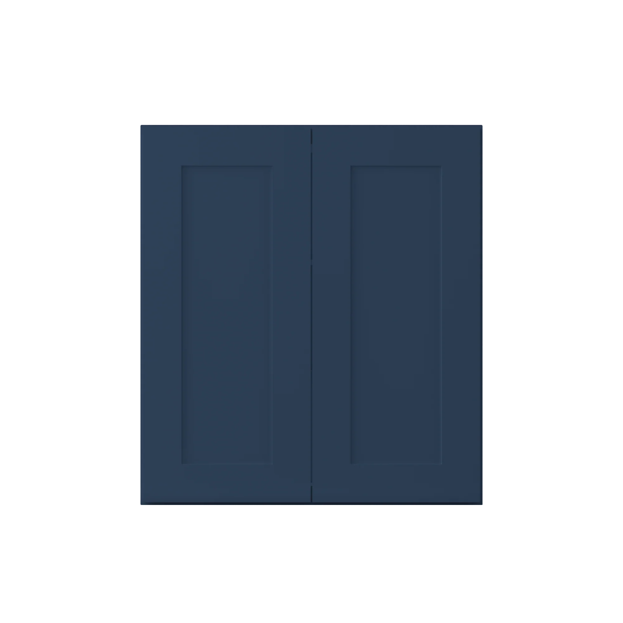 Wall Kitchen Cabinet W2730 Danbury Blue LessCare 27 in. width 30 in. height 12 in. depth - Image 3