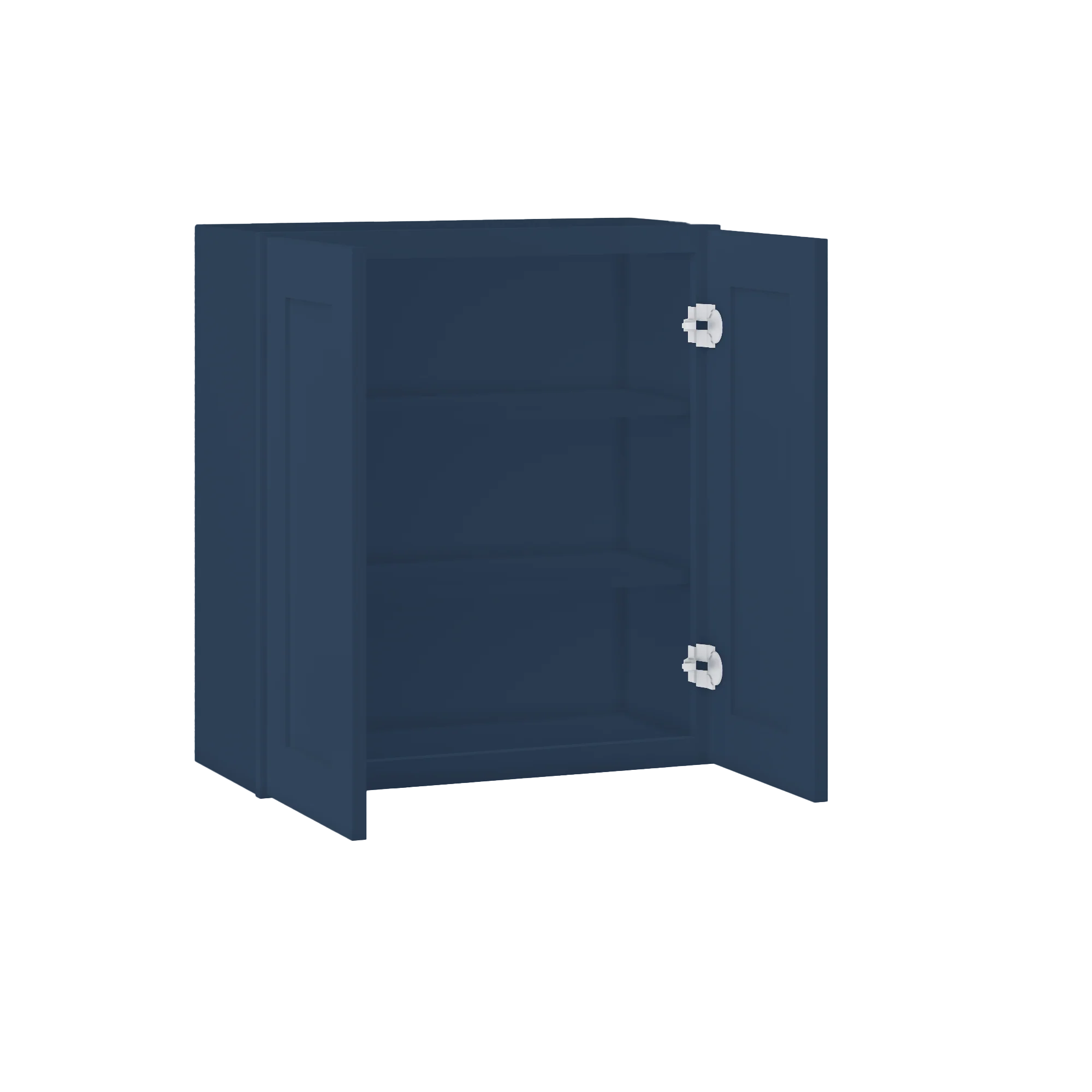 Wall Kitchen Cabinet W2730 Danbury Blue LessCare 27 in. width 30 in. height 12 in. depth - Image 4