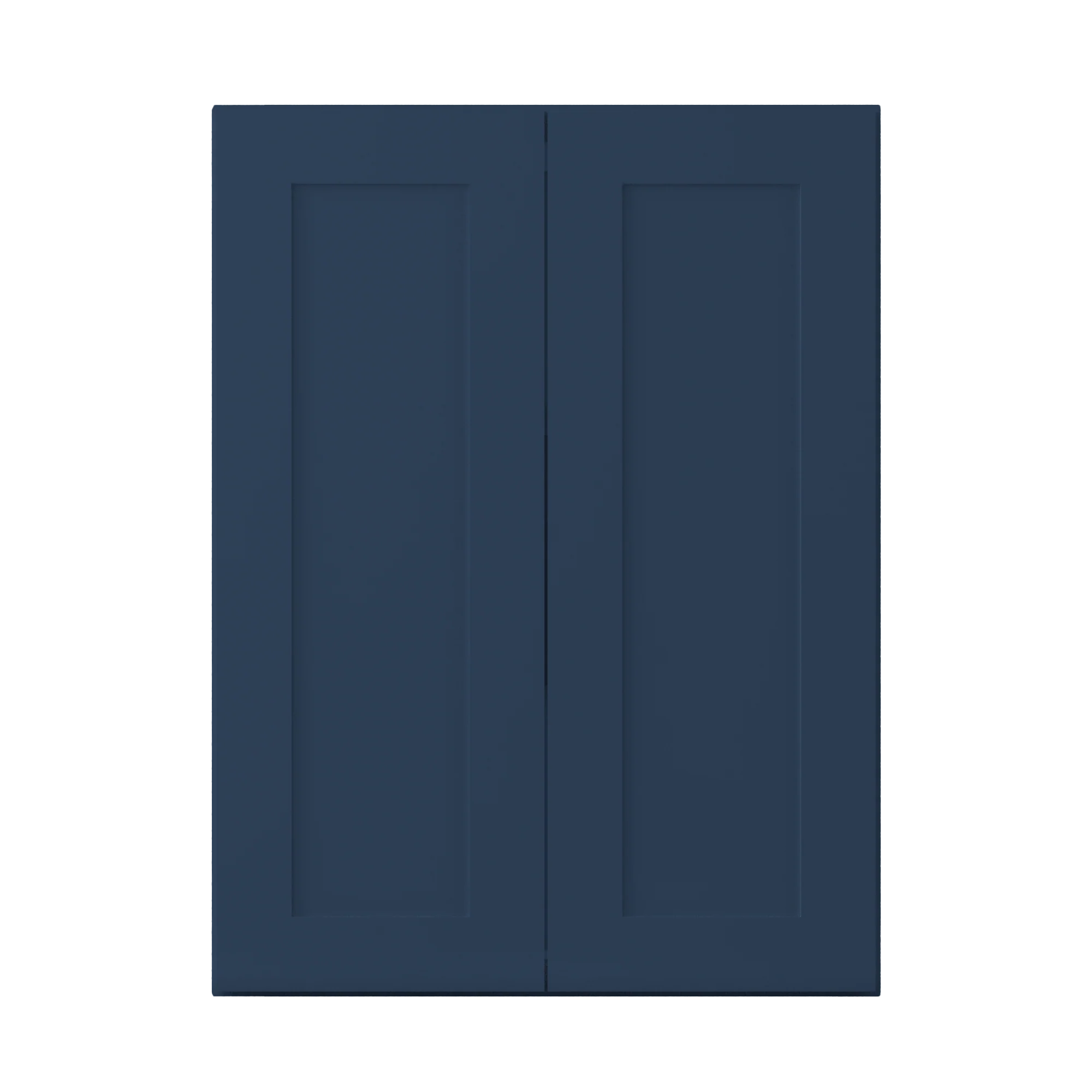 Wall Kitchen Cabinet W2736 Danbury Blue LessCare 27 in. width 36 in. height 12 in. depth - Image 3