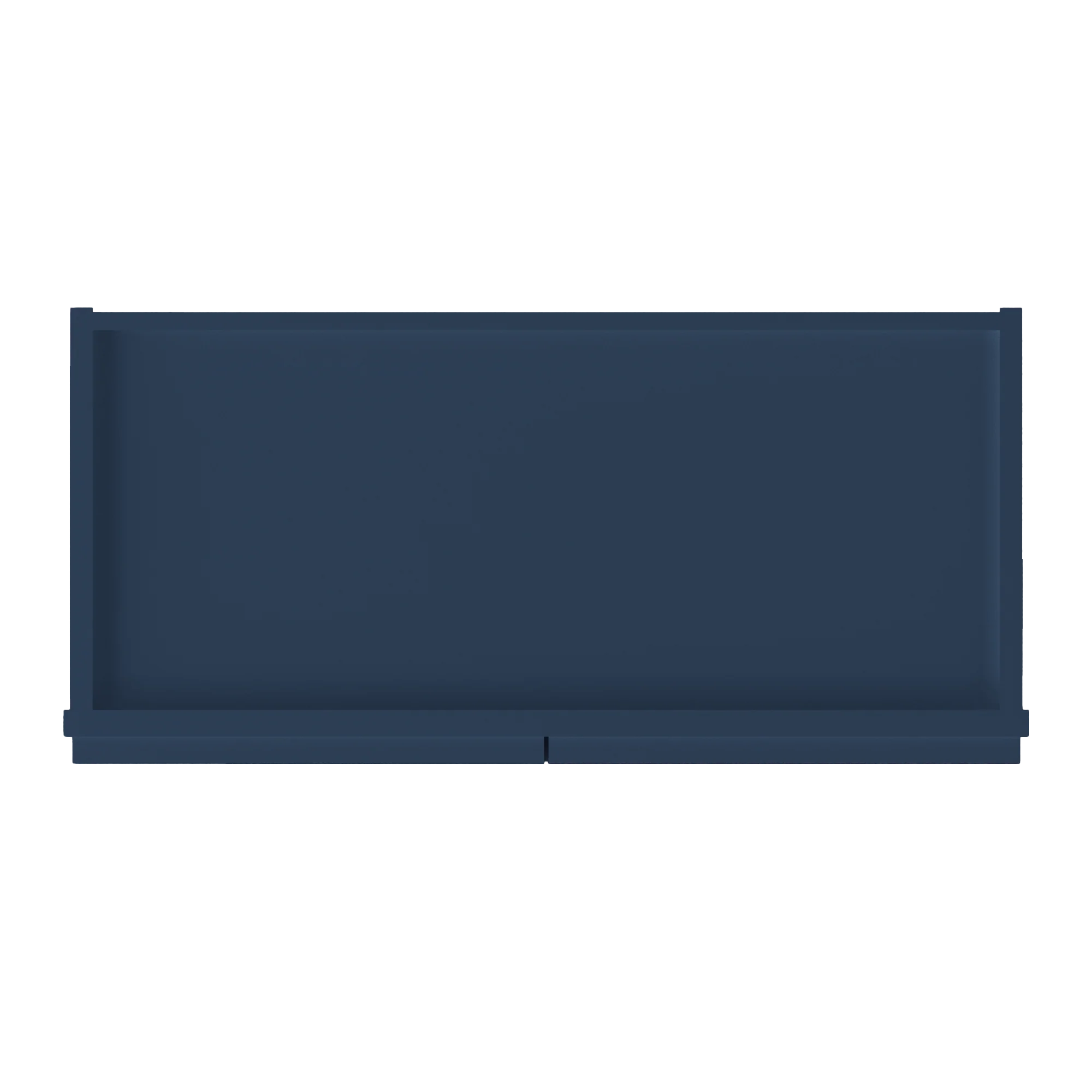 Wall Kitchen Cabinet W2736 Danbury Blue LessCare 27 in. width 36 in. height 12 in. depth - Image 6