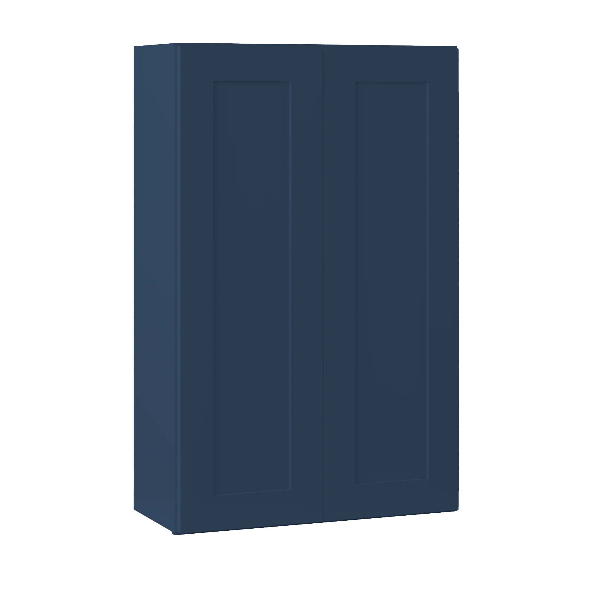 Wall Kitchen Cabinet W2742 Danbury Blue LessCare 27 in. width 42 in. height 12 in. depth - Image 2