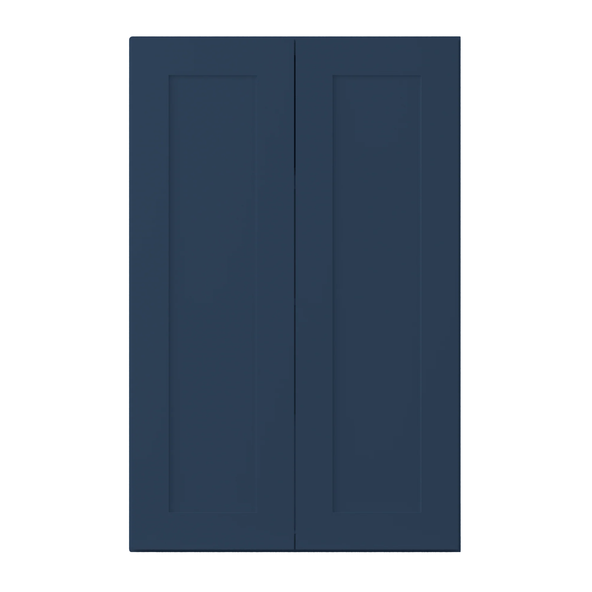 Wall Kitchen Cabinet W2742 Danbury Blue LessCare 27 in. width 42 in. height 12 in. depth - Image 3