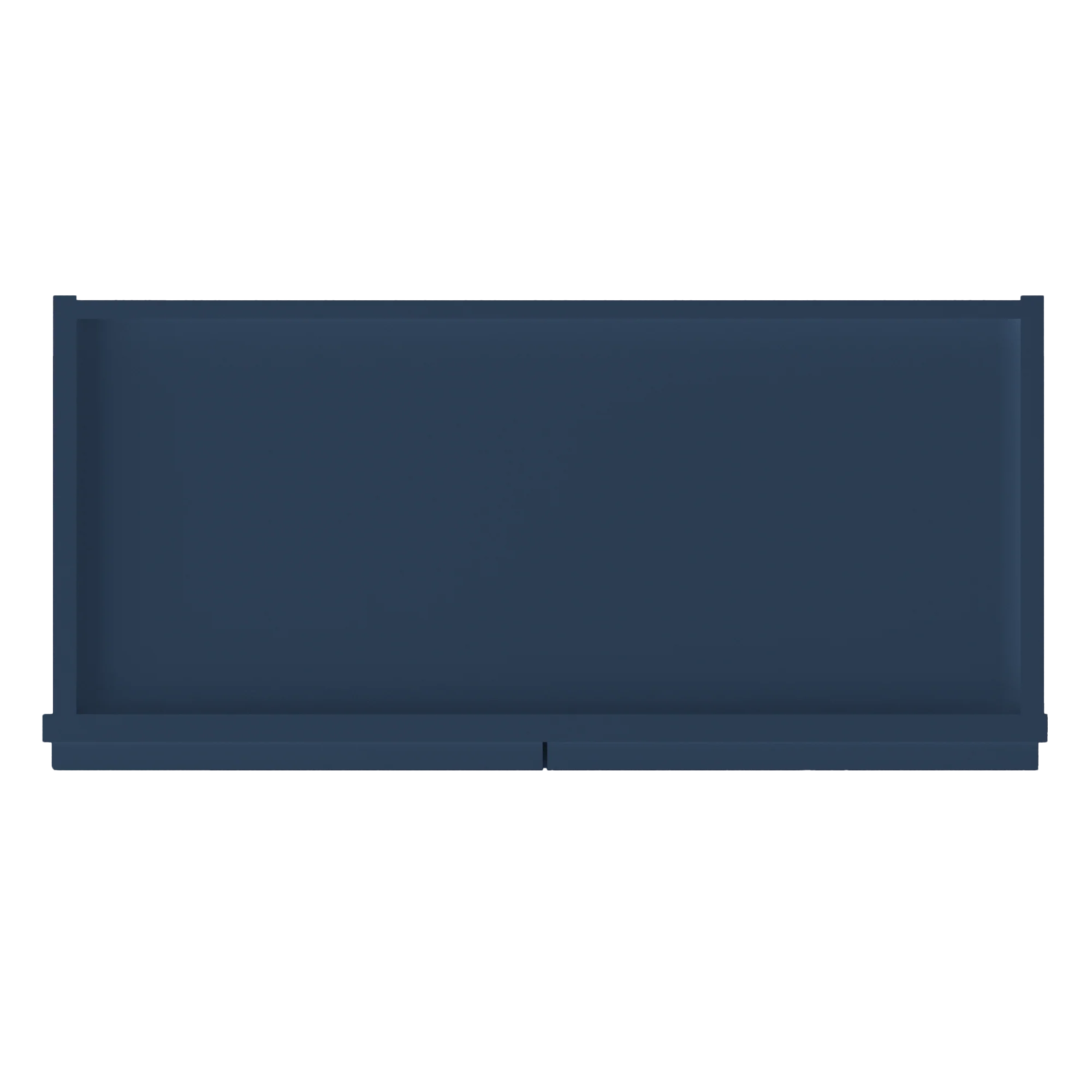 Wall Kitchen Cabinet W2742 Danbury Blue LessCare 27 in. width 42 in. height 12 in. depth - Image 6