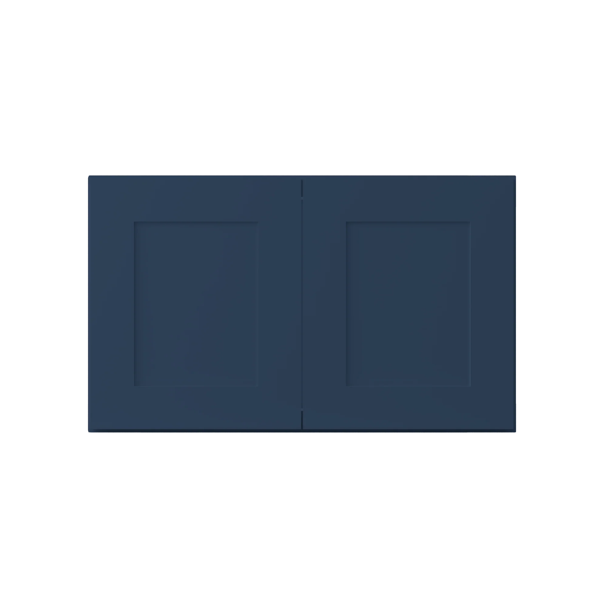 Wall Kitchen Cabinet W3018 Danbury Blue LessCare 30 in. width 18 in. height 12 in. depth - Image 3