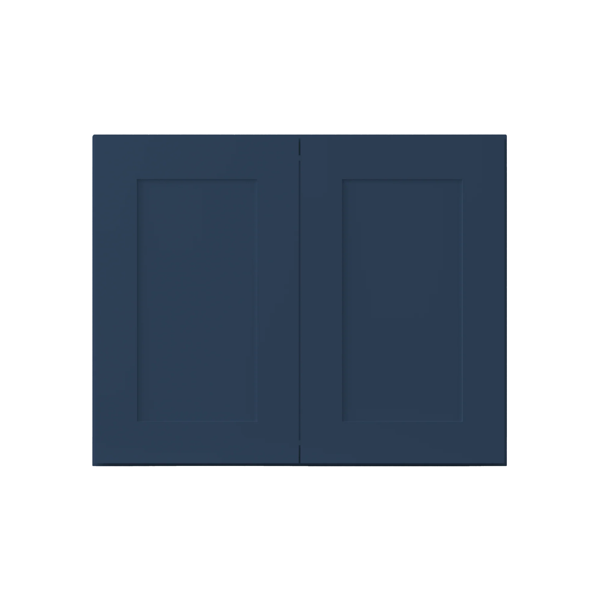 Wall Kitchen Cabinet W3024 Danbury Blue LessCare 30 in. width 24 in. height 12 in. depth - Image 3