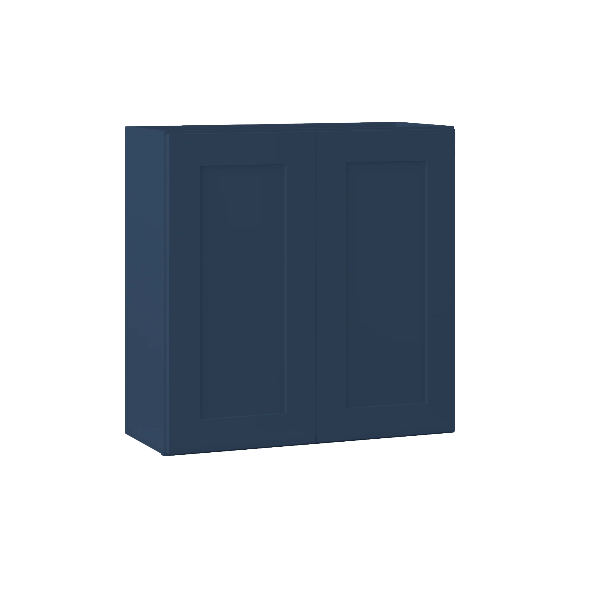 Wall Kitchen Cabinet W3030 Danbury Blue LessCare 30 in. width 30 in. height 12 in. depth - Image 2