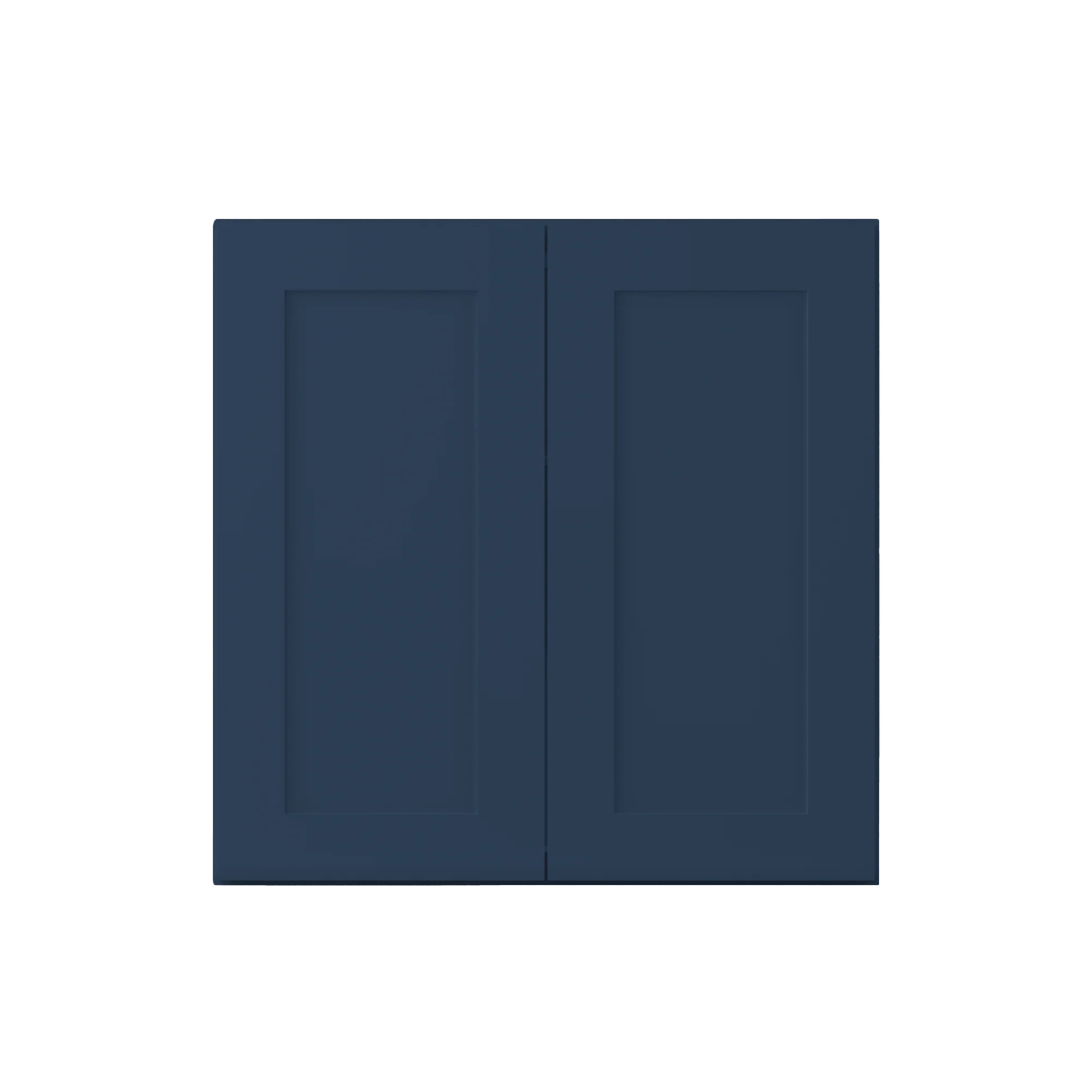 Wall Kitchen Cabinet W3030 Danbury Blue LessCare 30 in. width 30 in. height 12 in. depth - Image 3