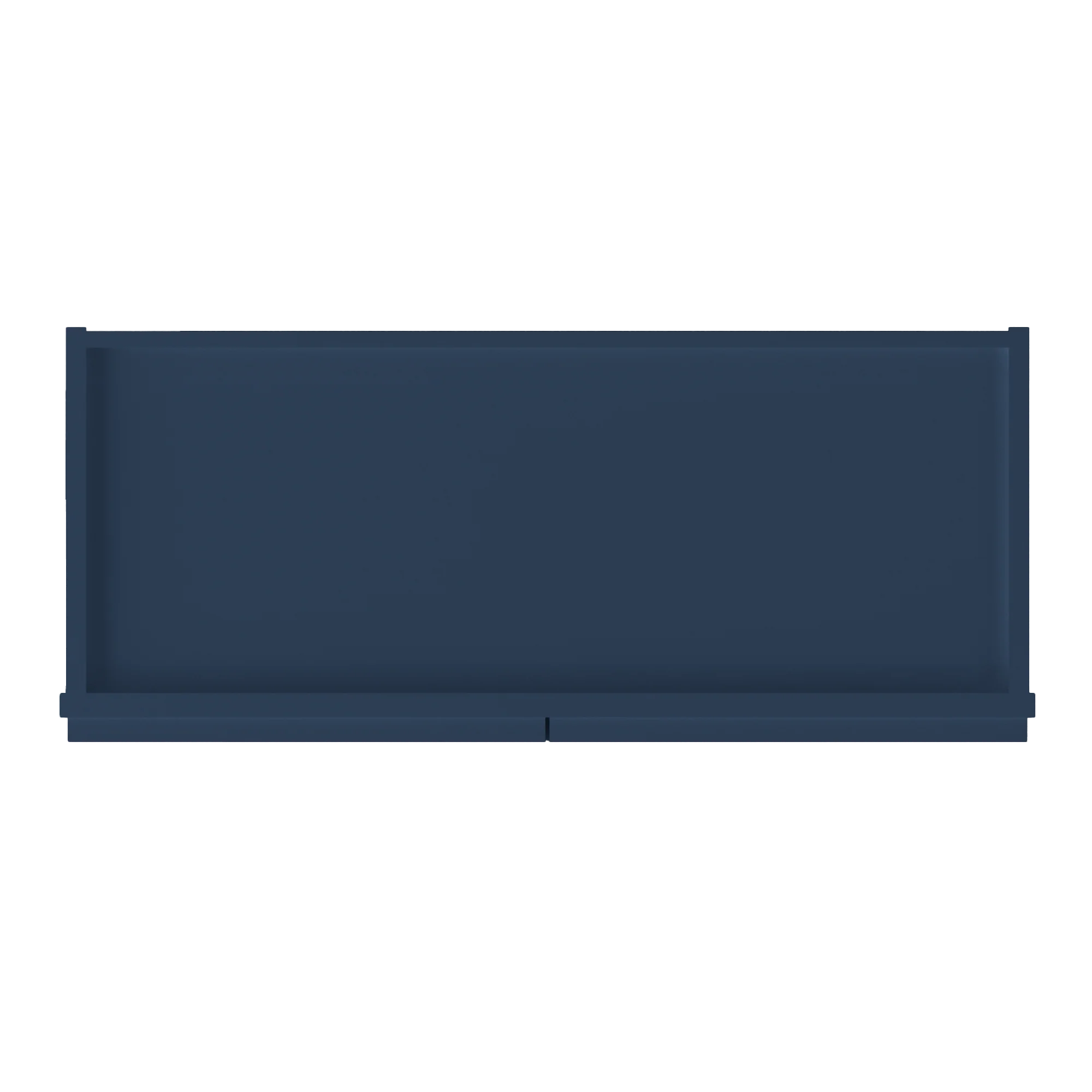 Wall Kitchen Cabinet W3036 Danbury Blue LessCare 30 in. width 36 in. height 12 in. depth - Image 6
