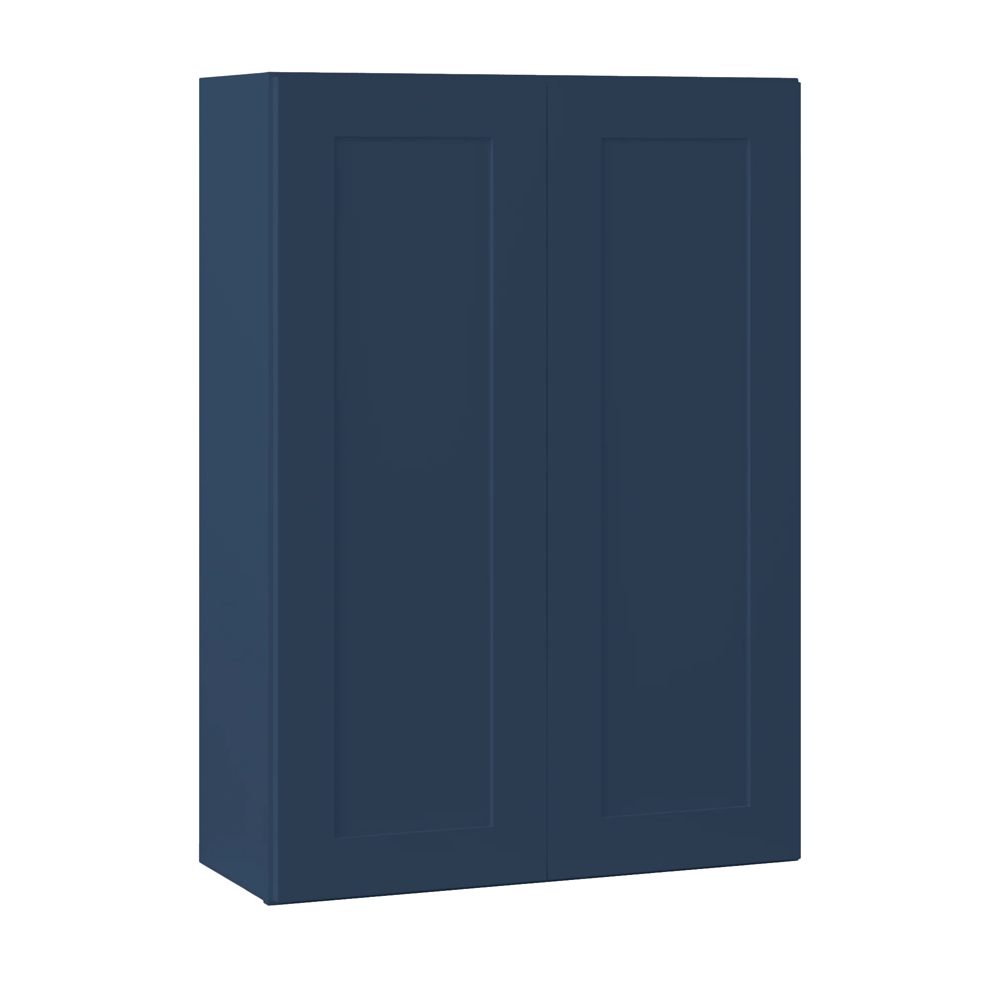 Wall Kitchen Cabinet W3042 Danbury Blue LessCare 30 in. width 42 in. height 12 in. depth - Image 2