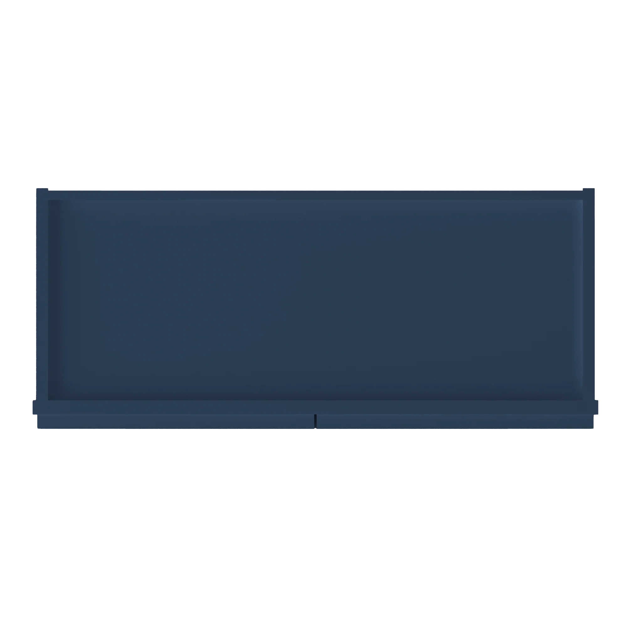 Wall Kitchen Cabinet W3042 Danbury Blue LessCare 30 in. width 42 in. height 12 in. depth - Image 6