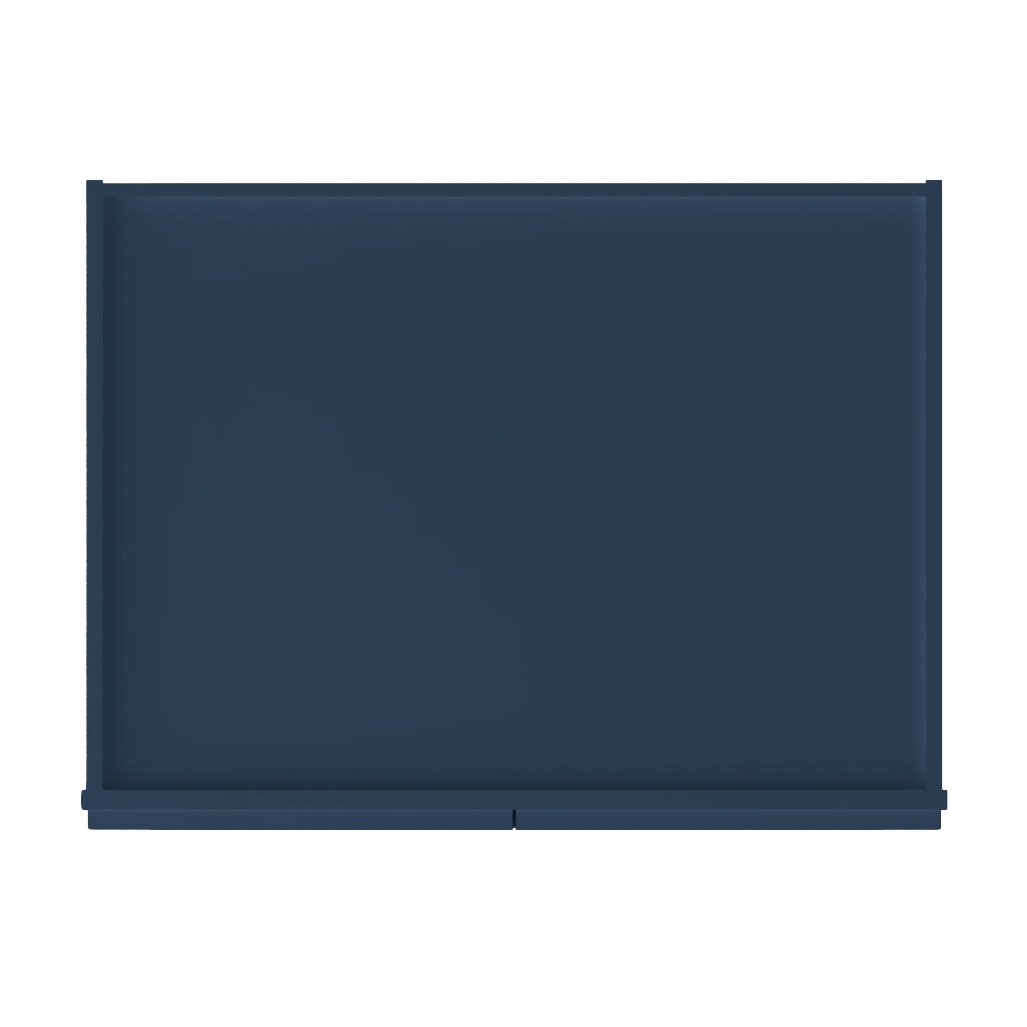 Wall Kitchen Cabinet W331224 Danbury Blue LessCare 33 in. width 12 in. height 24 in. depth - Image 6
