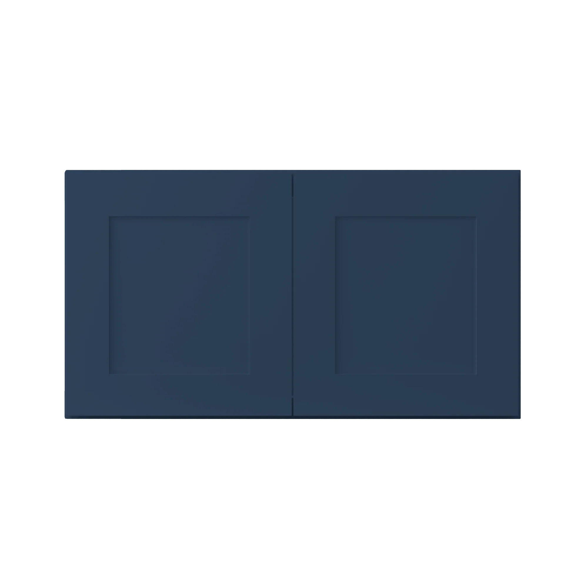 Wall Kitchen Cabinet W3318 Danbury Blue LessCare 33 in. width 18 in. height 12 in. depth - Image 3