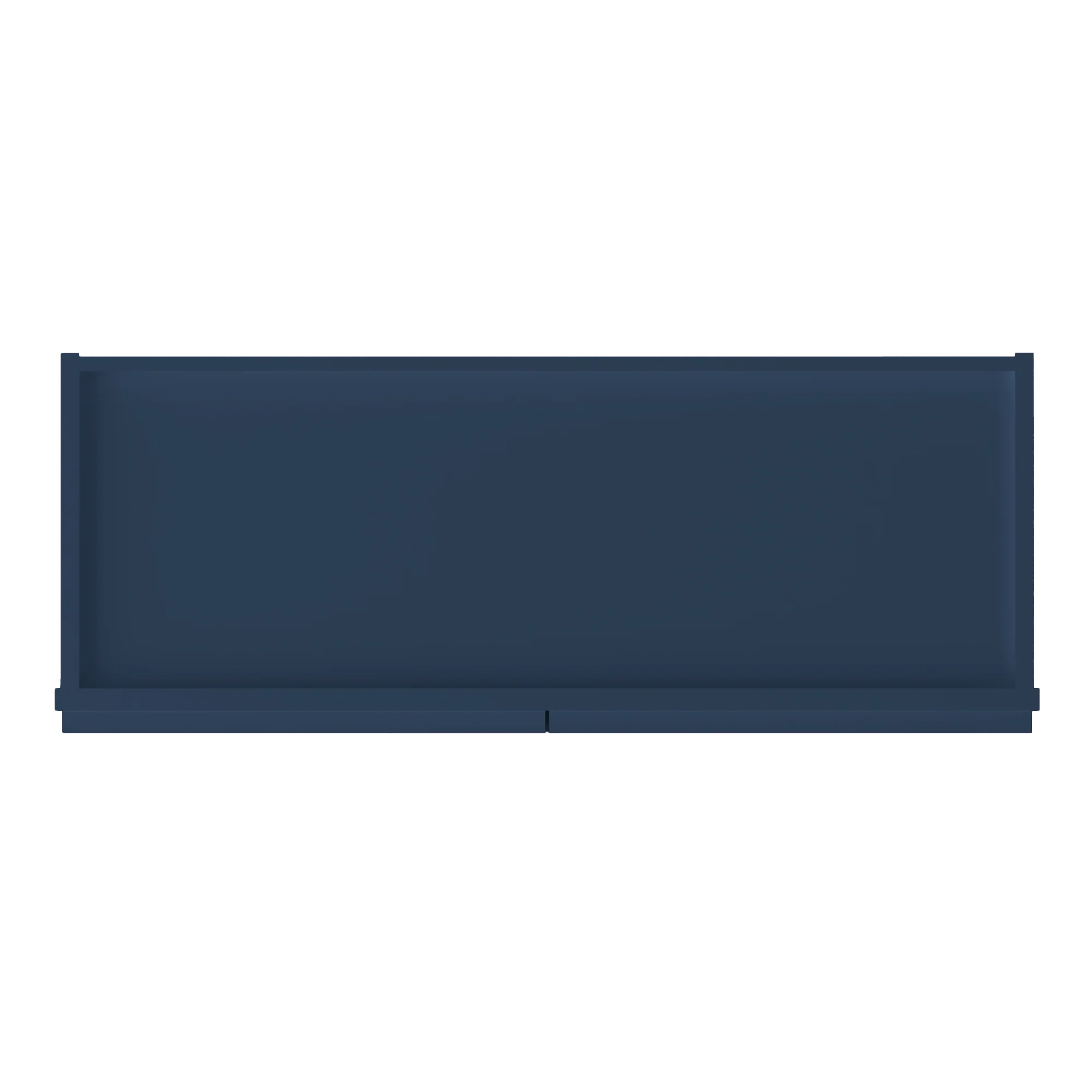 Wall Kitchen Cabinet W3318 Danbury Blue LessCare 33 in. width 18 in. height 12 in. depth - Image 6