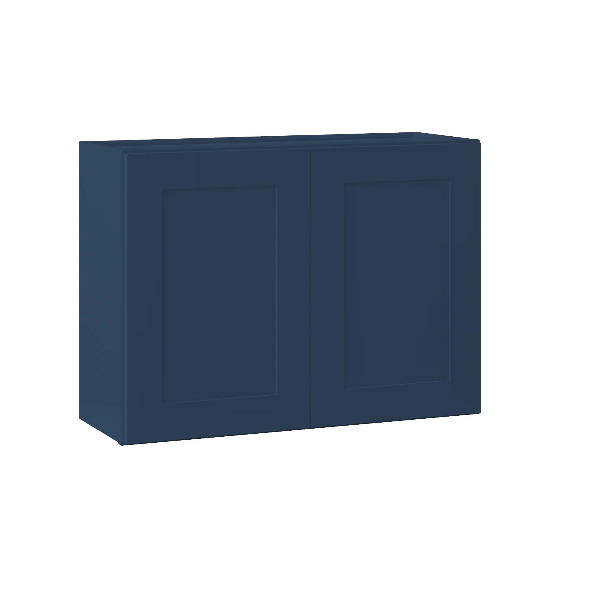 Wall Kitchen Cabinet W3324 Danbury Blue LessCare 33 in. width 24 in. height 12 in. depth - Image 2