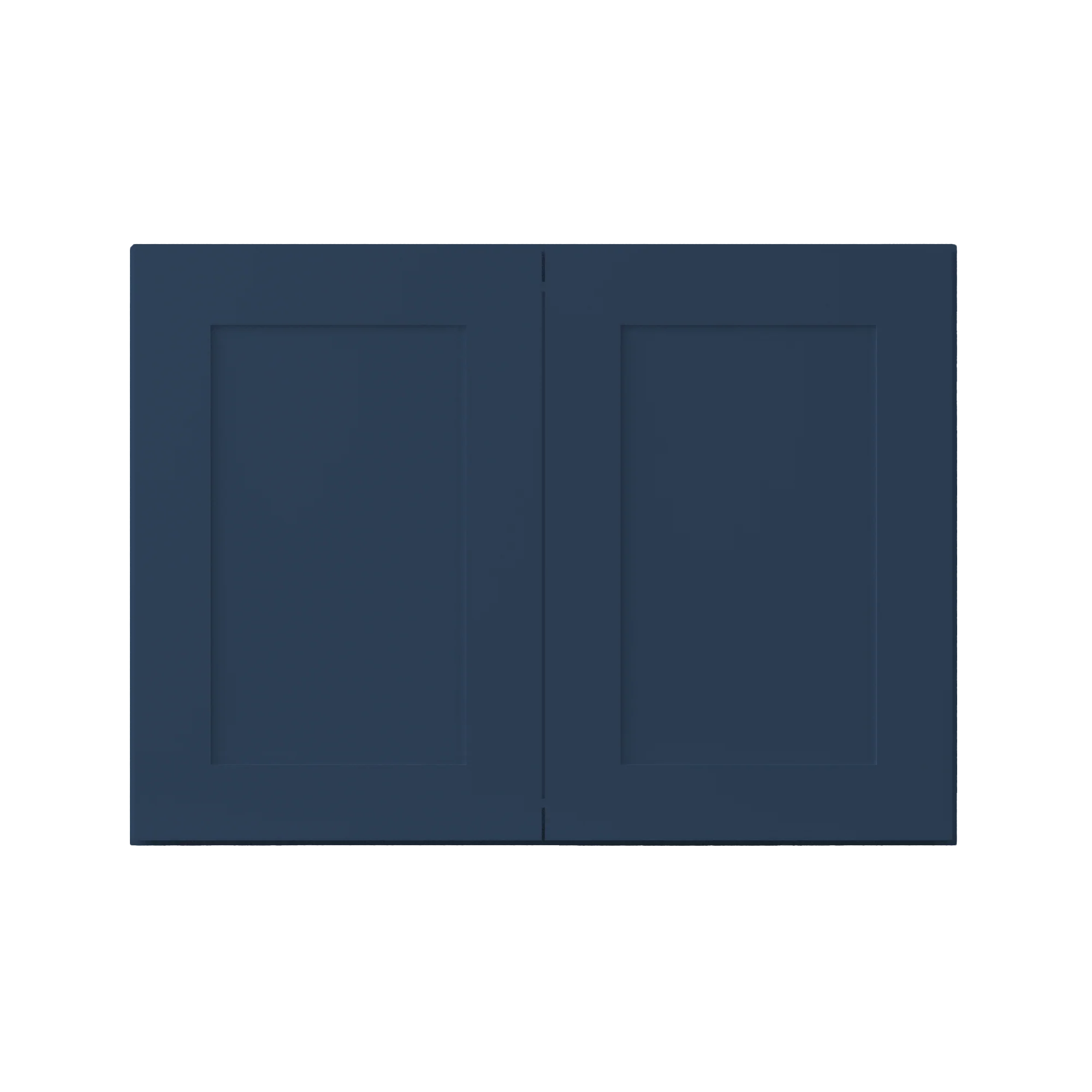 Wall Kitchen Cabinet W3324 Danbury Blue LessCare 33 in. width 24 in. height 12 in. depth - Image 3