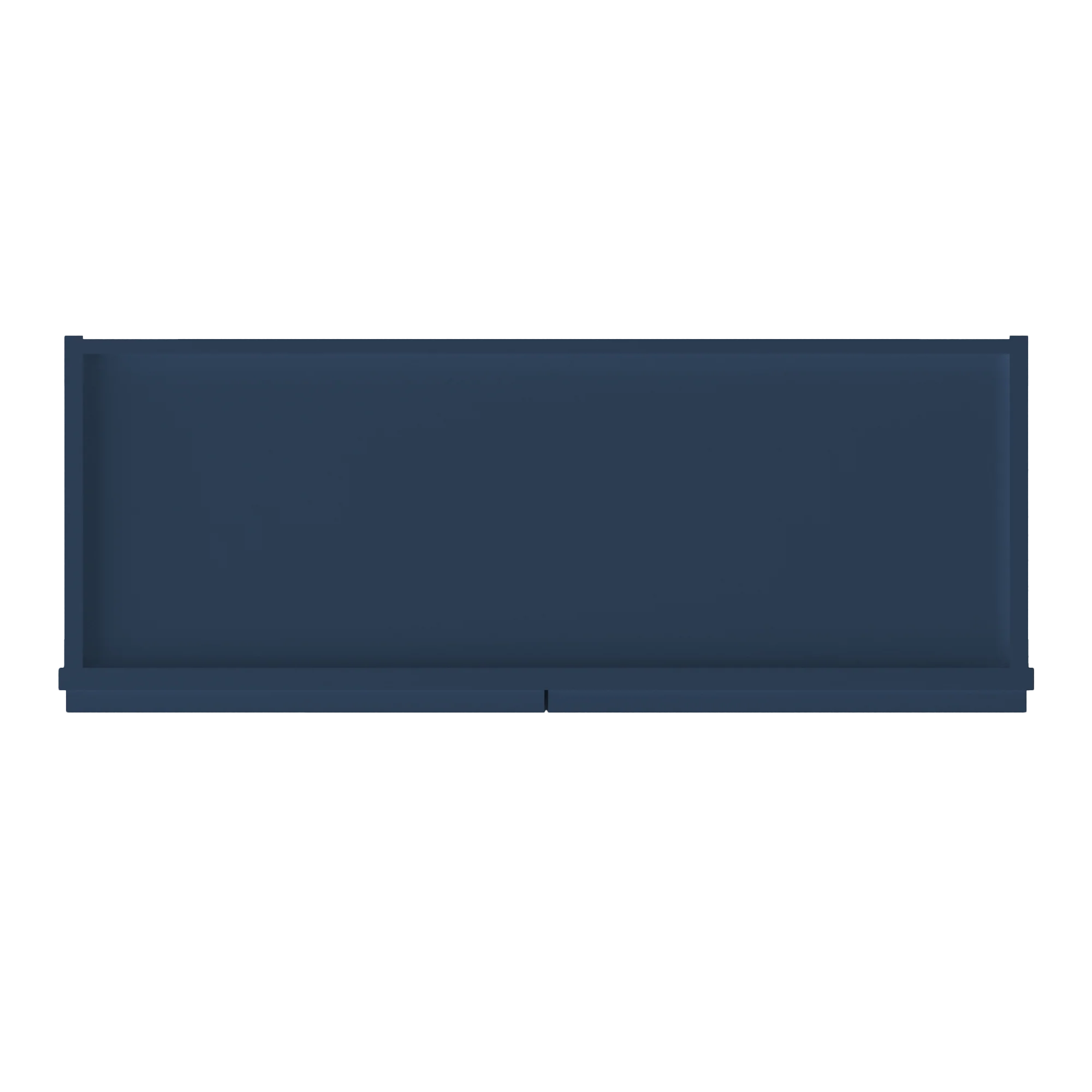 Wall Kitchen Cabinet W3324 Danbury Blue LessCare 33 in. width 24 in. height 12 in. depth - Image 6