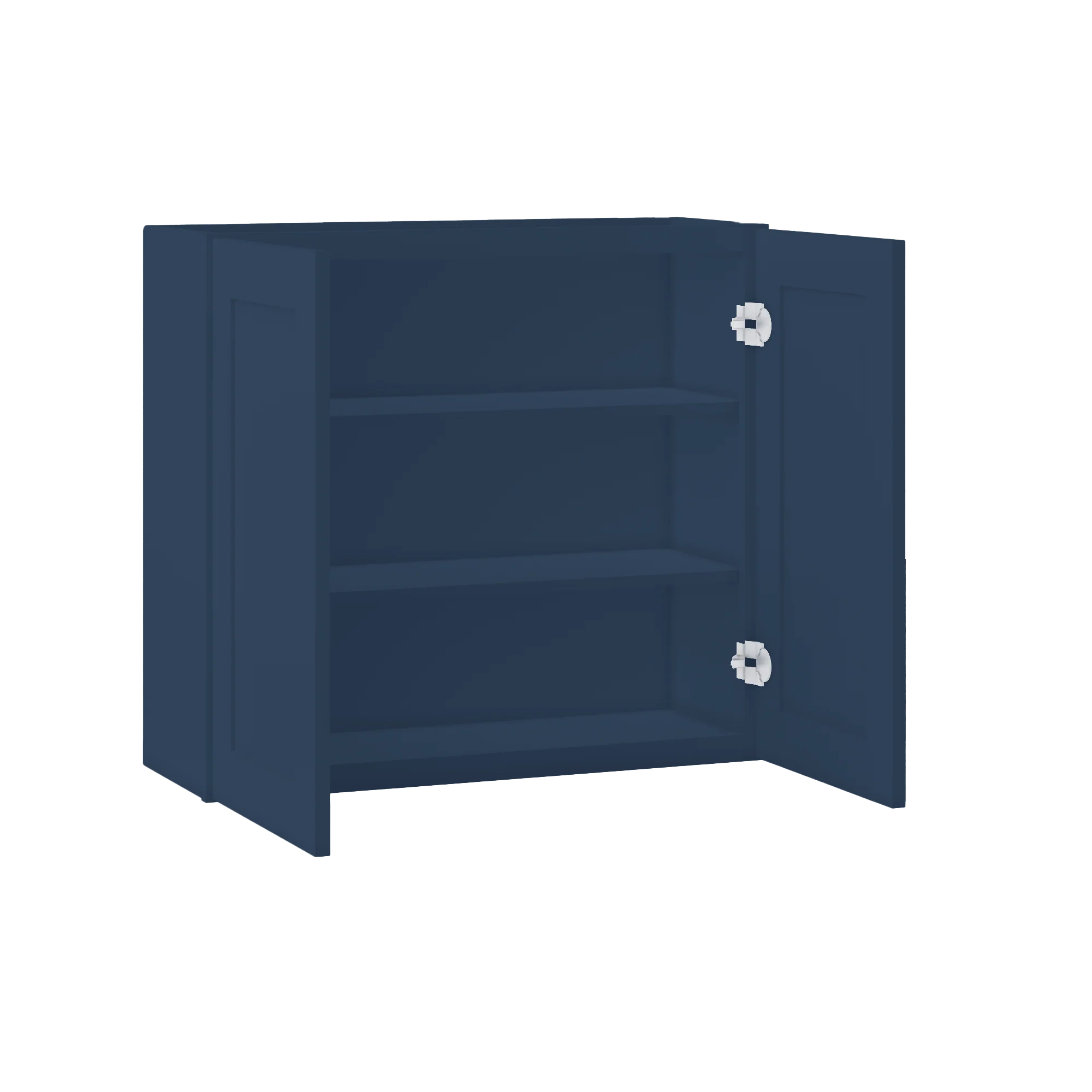 Wall Kitchen Cabinet W3330 Danbury Blue LessCare 33 in. width 30 in. height 12 in. depth - Image 4
