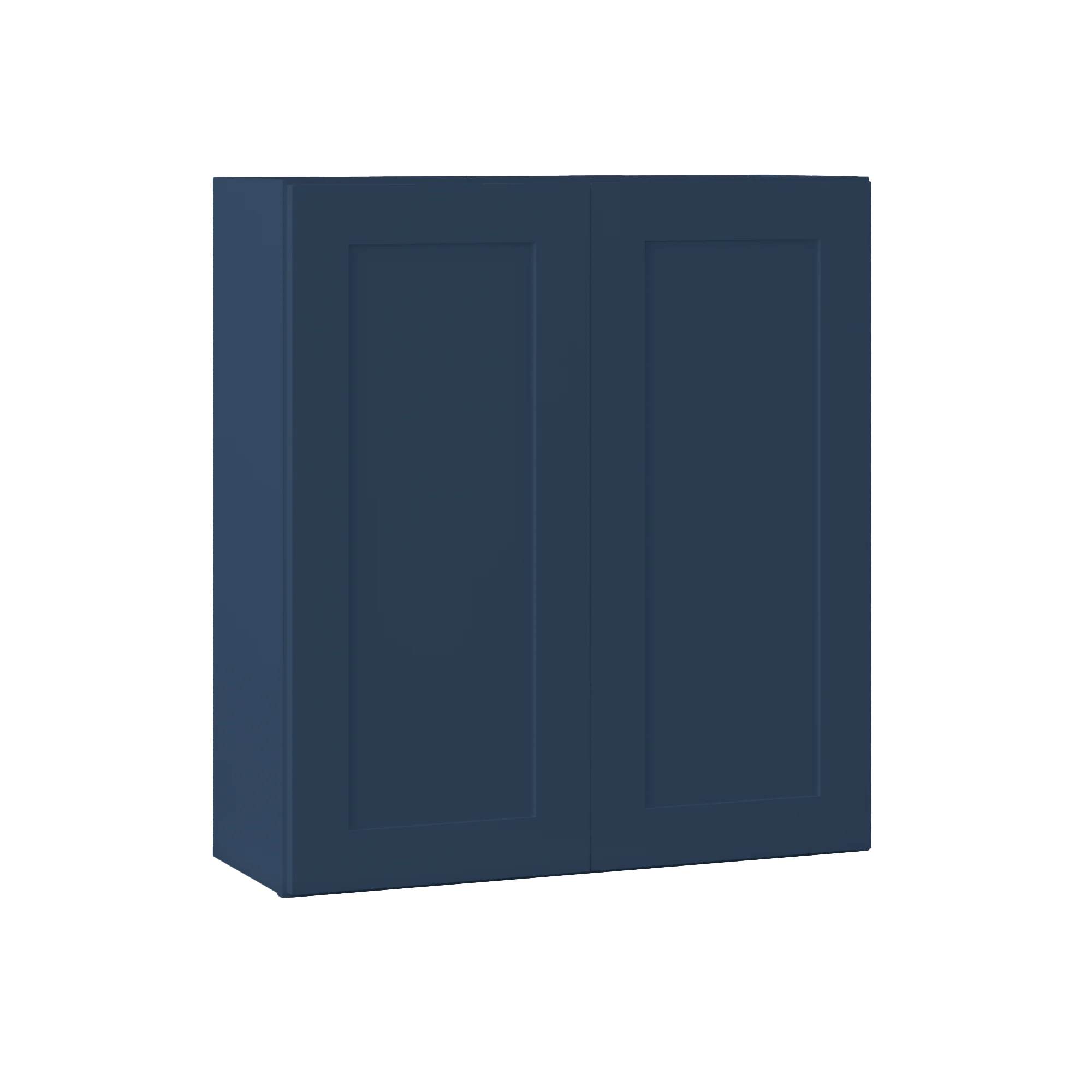 Wall Kitchen Cabinet W3336 Danbury Blue LessCare 33 in. width 36 in. height 12 in. depth - Image 2