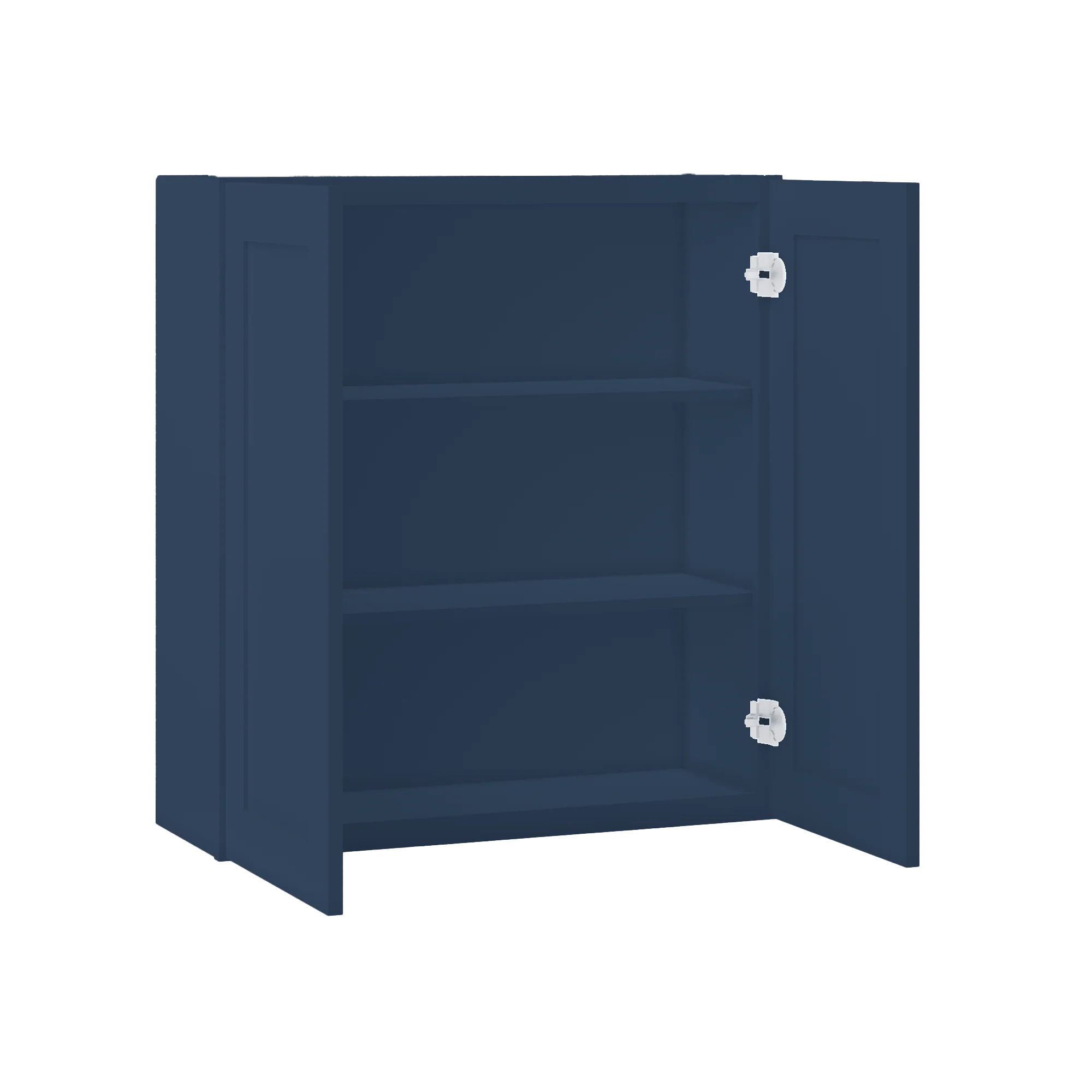 Wall Kitchen Cabinet W3336 Danbury Blue LessCare 33 in. width 36 in. height 12 in. depth - Image 4