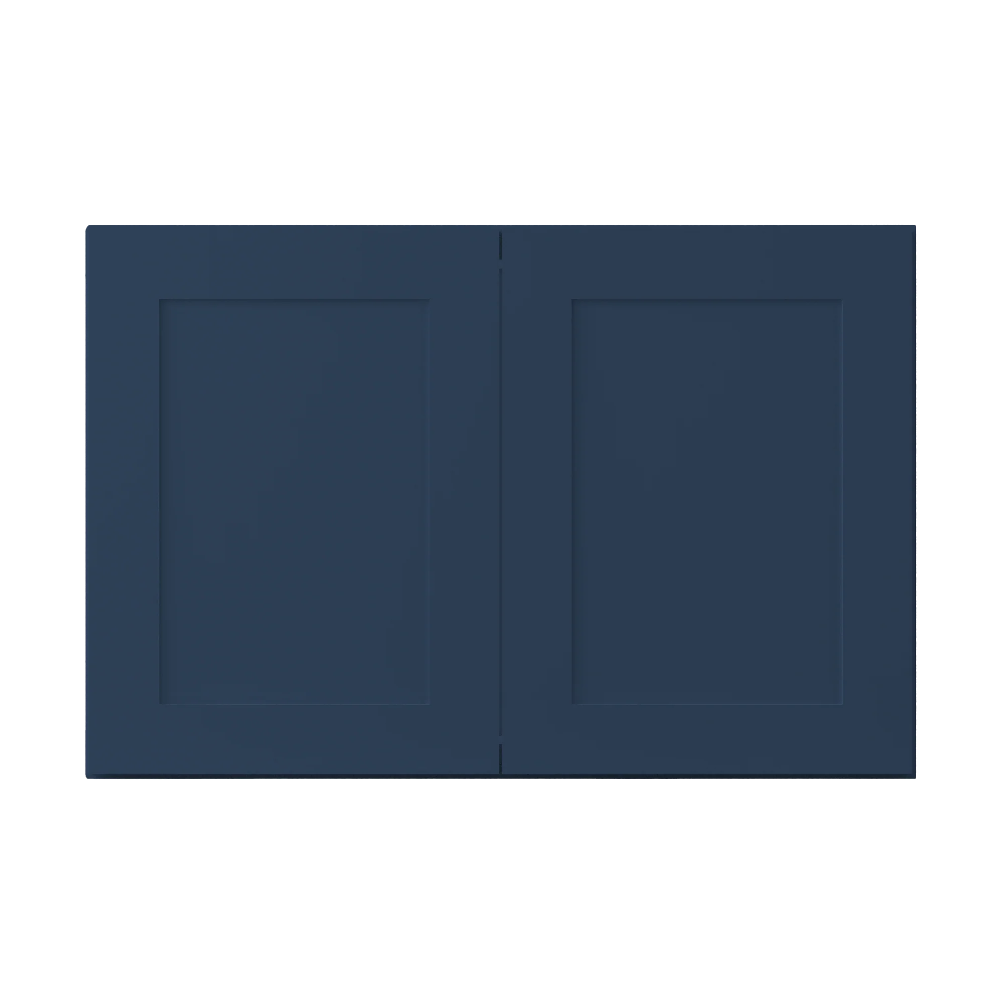 Wall Kitchen Cabinet W3624 Danbury Blue LessCare 36 in. width 24 in. height 12 in. depth - Image 3