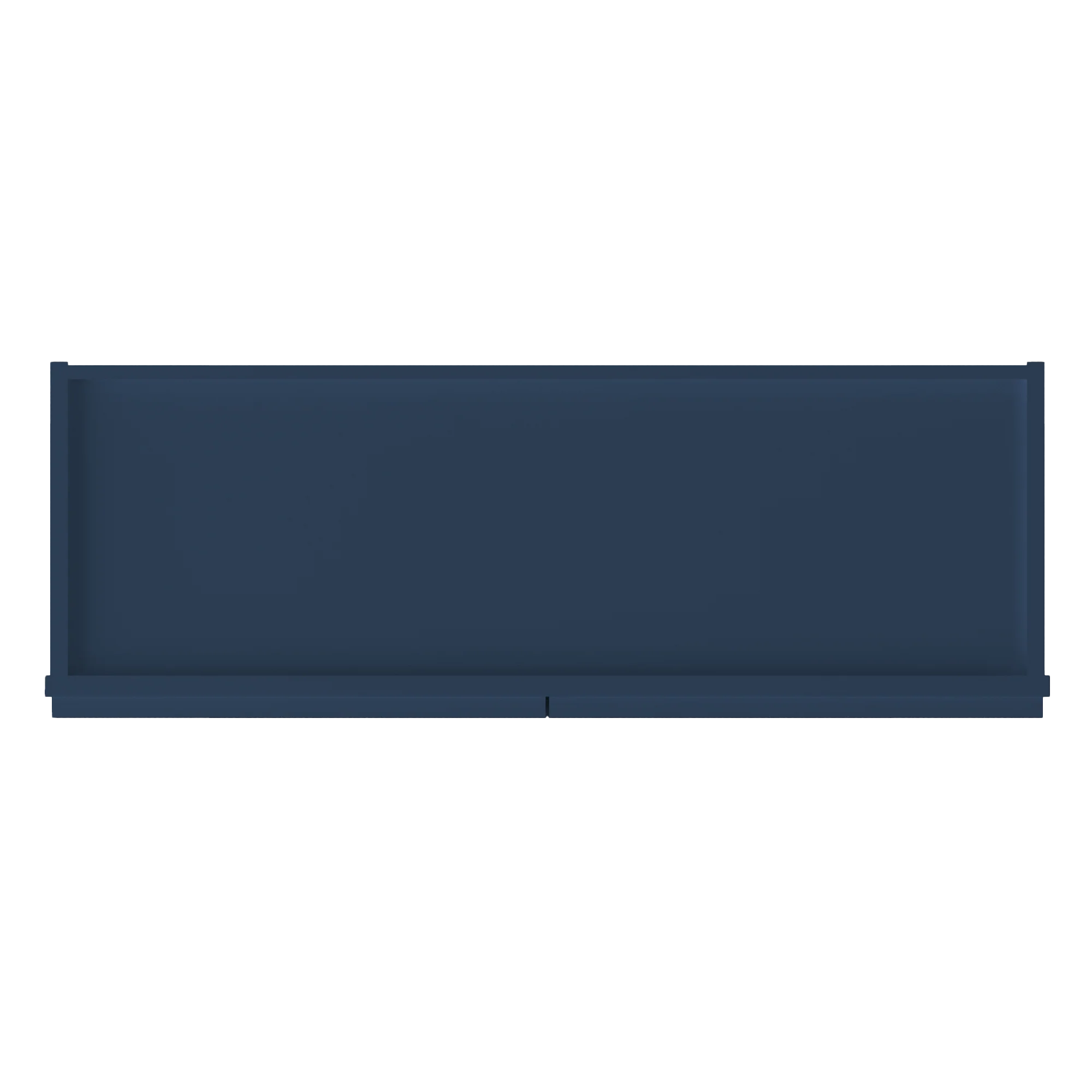 Wall Kitchen Cabinet W3624 Danbury Blue LessCare 36 in. width 24 in. height 12 in. depth - Image 6