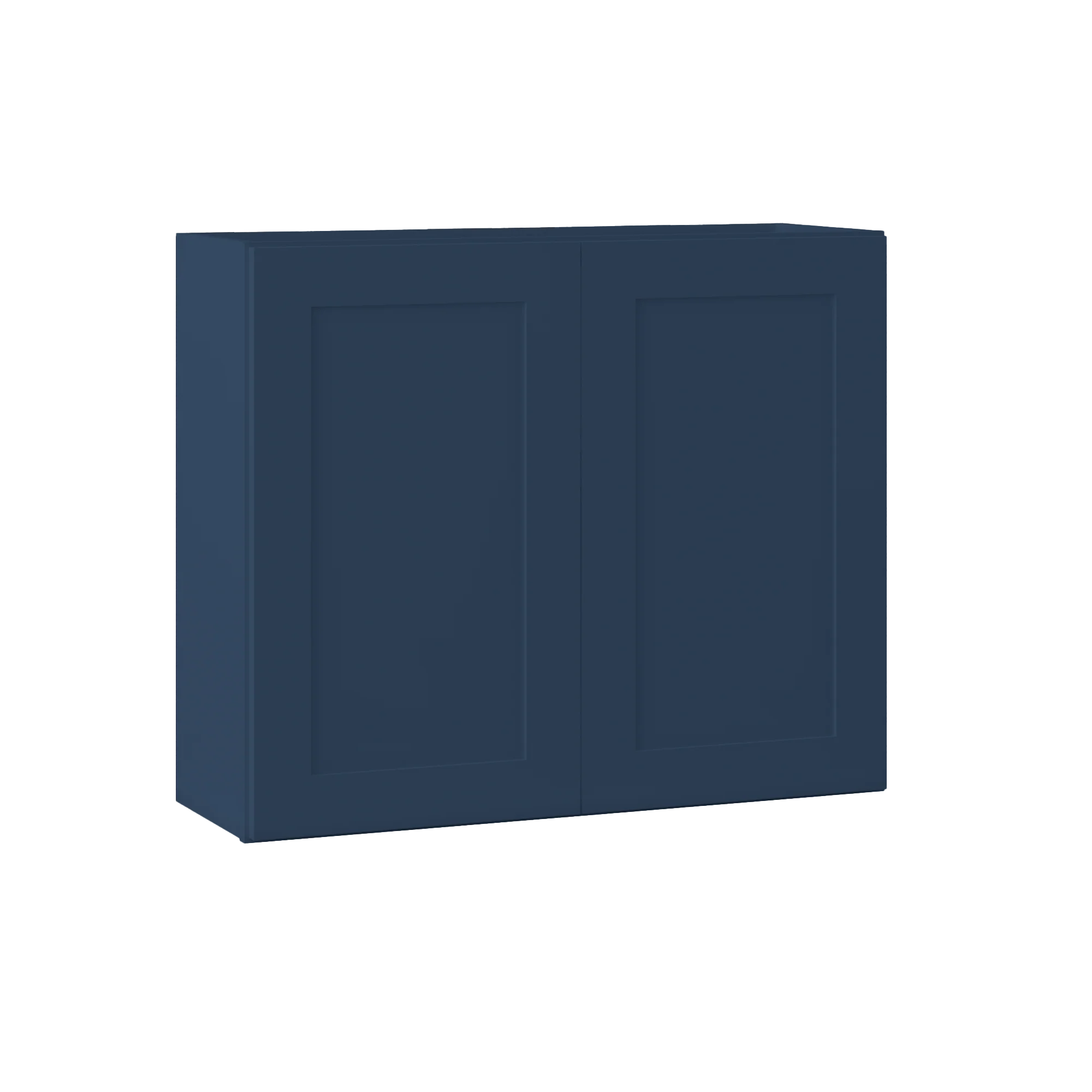 Wall Kitchen Cabinet W3630 Danbury Blue LessCare 36 in. width 30 in. height 12 in. depth - Image 2