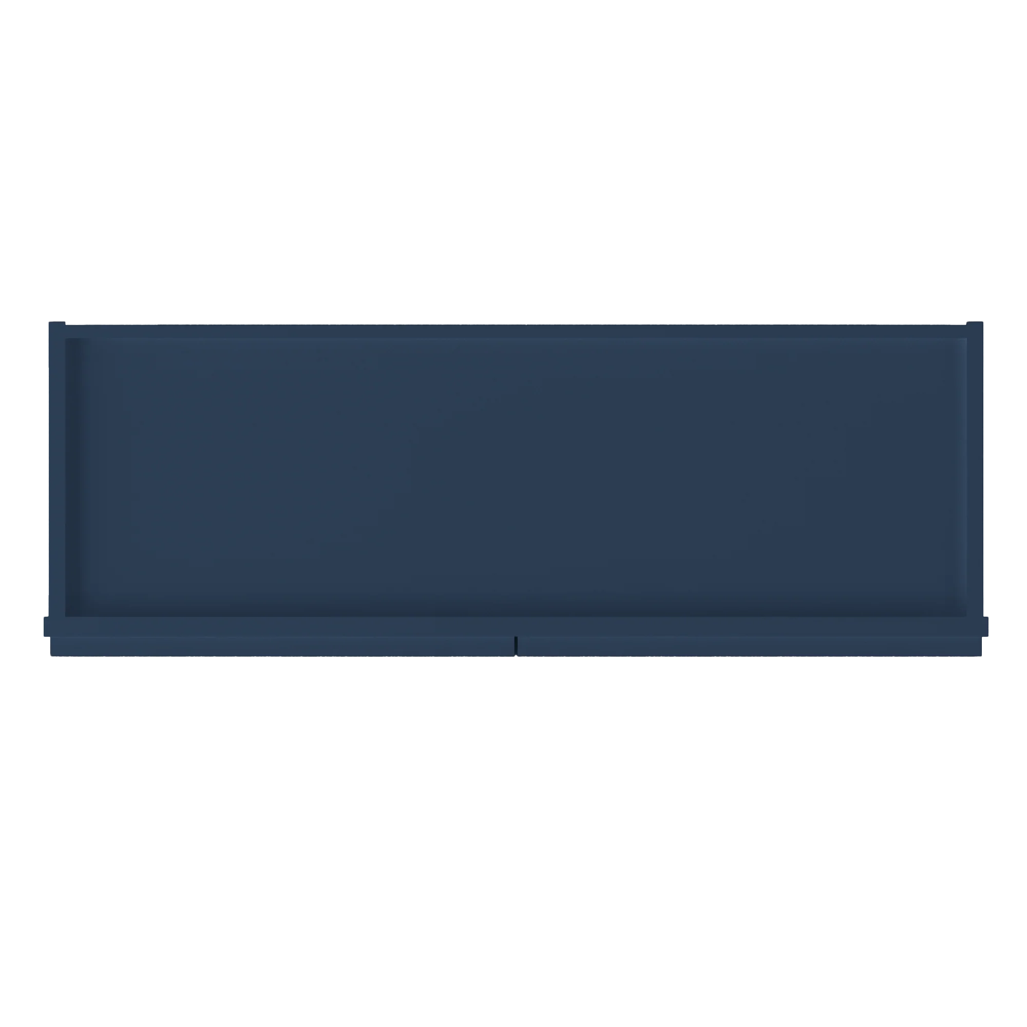 Wall Kitchen Cabinet W3630 Danbury Blue LessCare 36 in. width 30 in. height 12 in. depth - Image 6